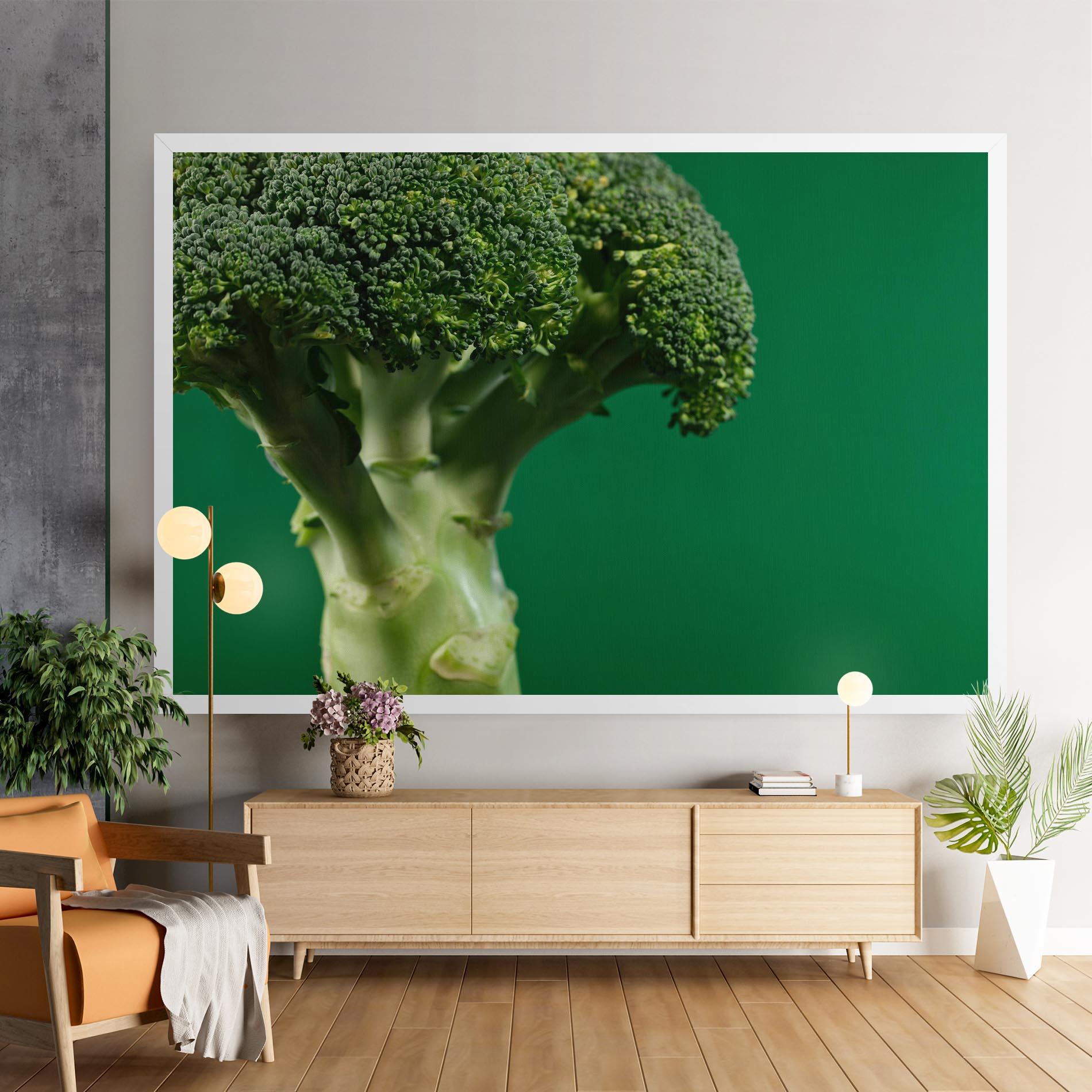 Obraz na Płótnie Broccoli mockup 9
