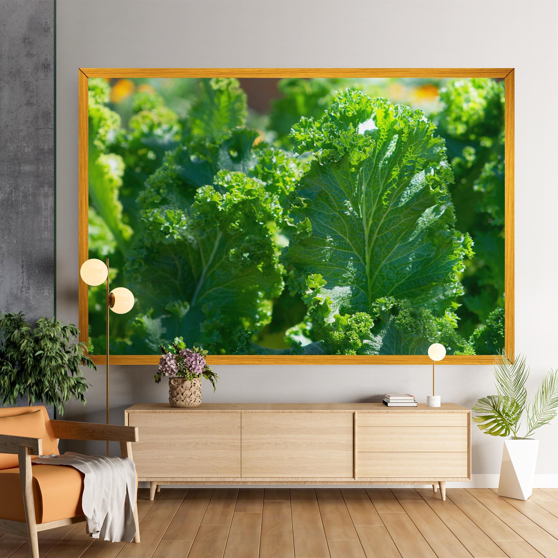 Obraz na Płótnie Lettuce View mockup 9