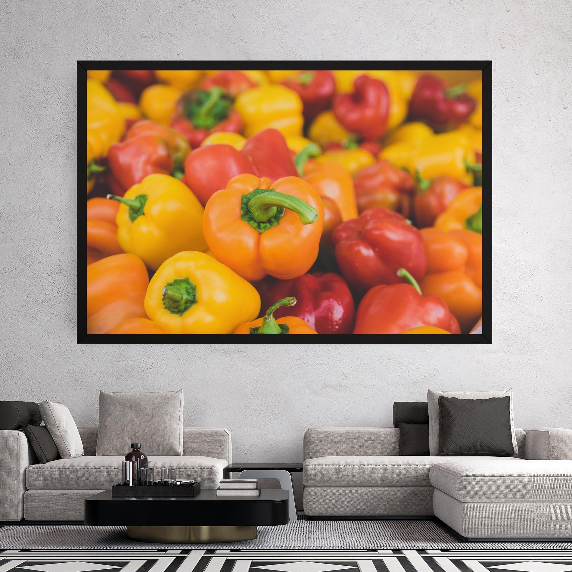 Obraz na Płótnie Pepper Mix mockup 2