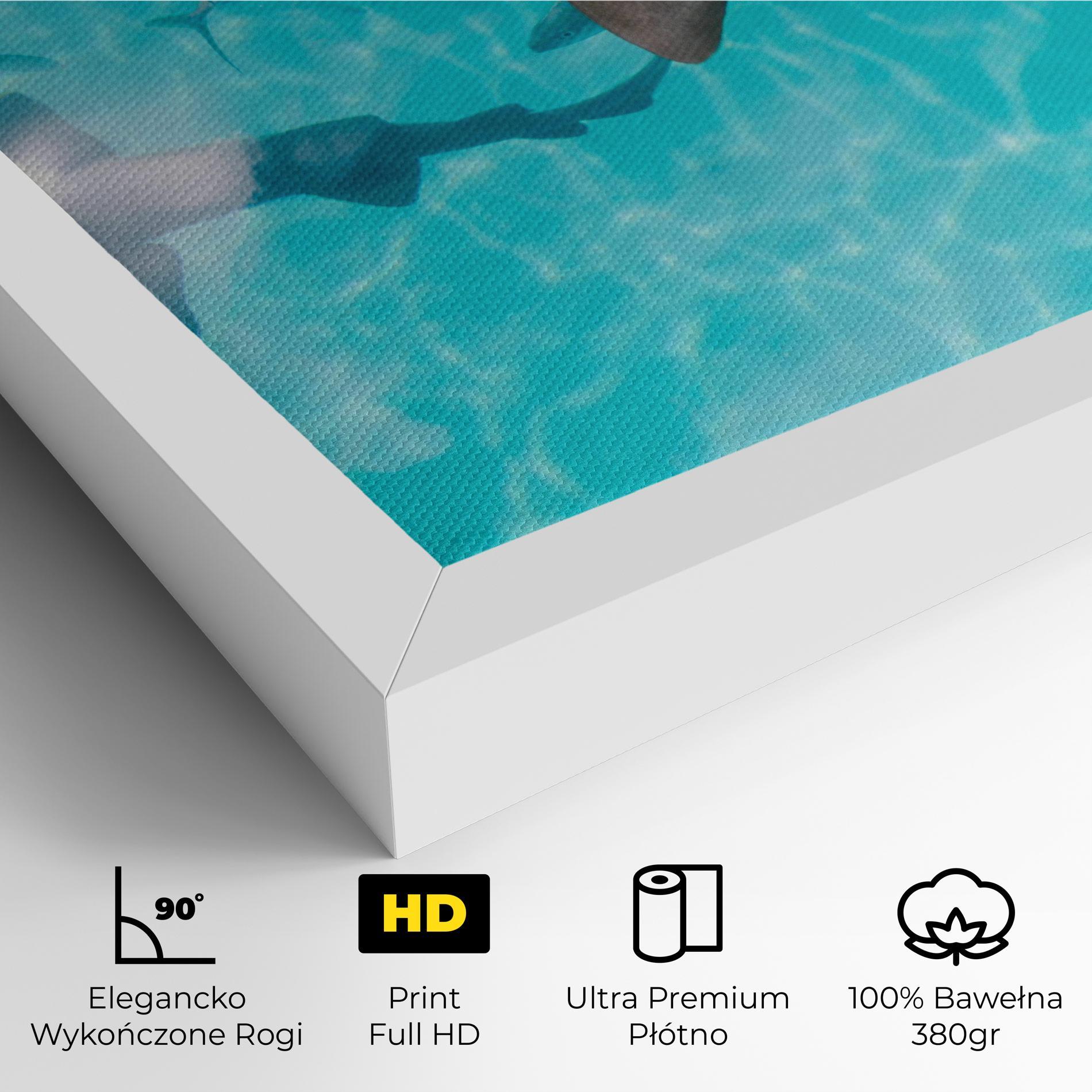 Obraz na Płótnie Pretty Shark mockup 4