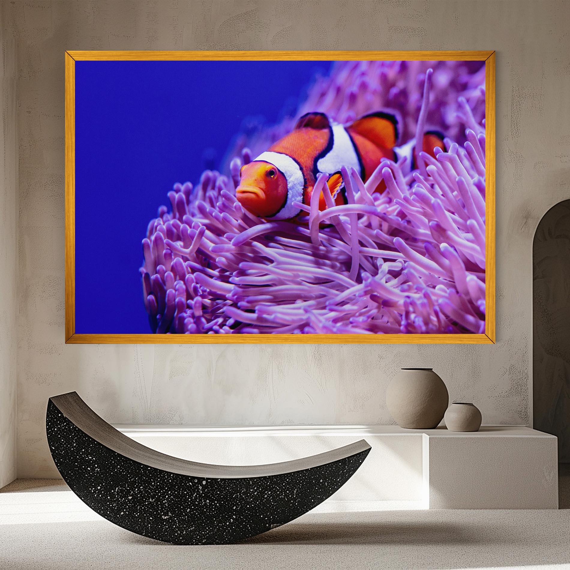 Obraz na Płótnie Angry Nemo mockup 8