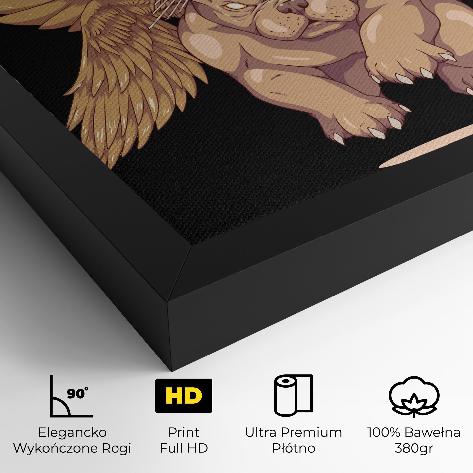 Obraz na Płótnie Doggo mockup 4