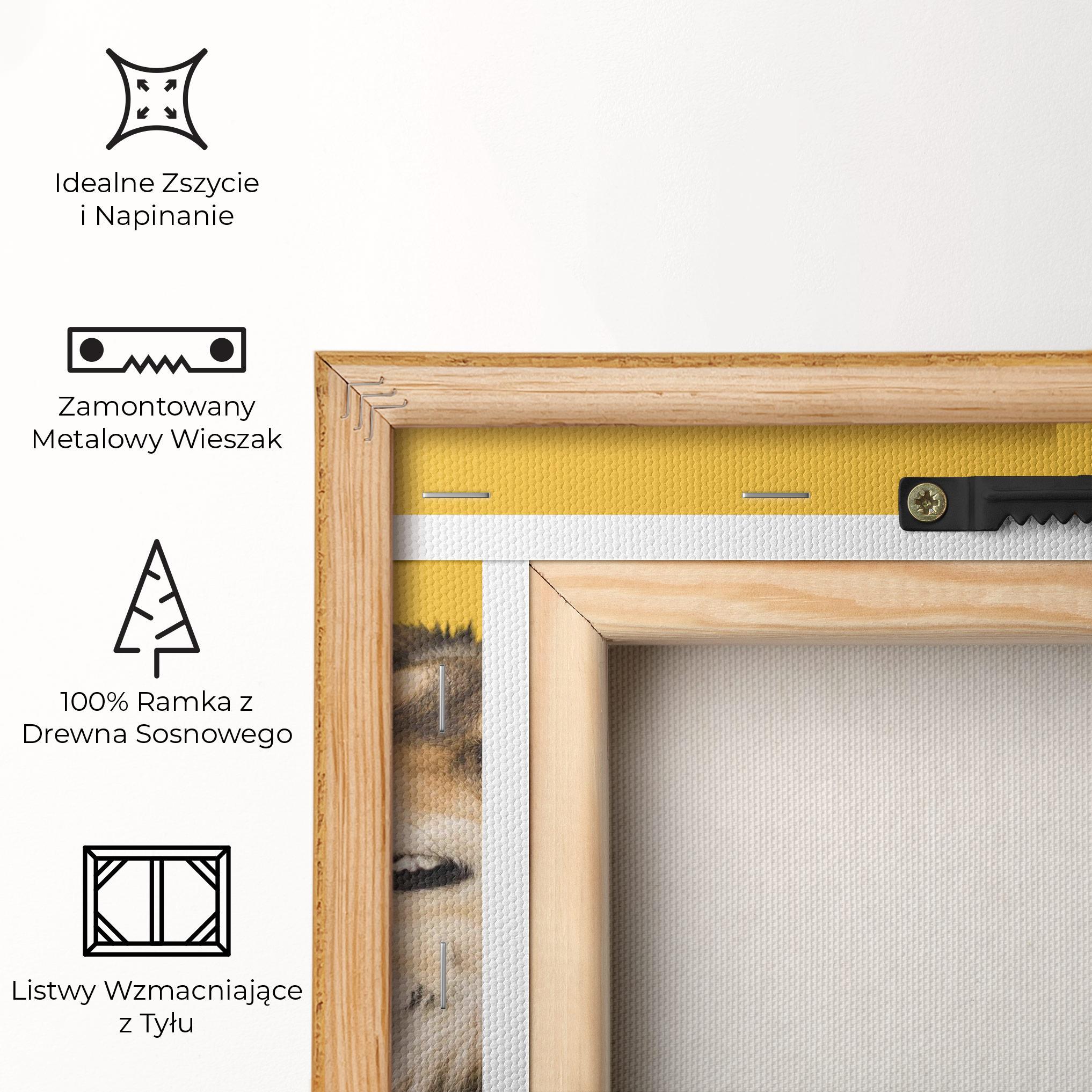 Obraz na Płótnie Cute Smiling Dog mockup 5