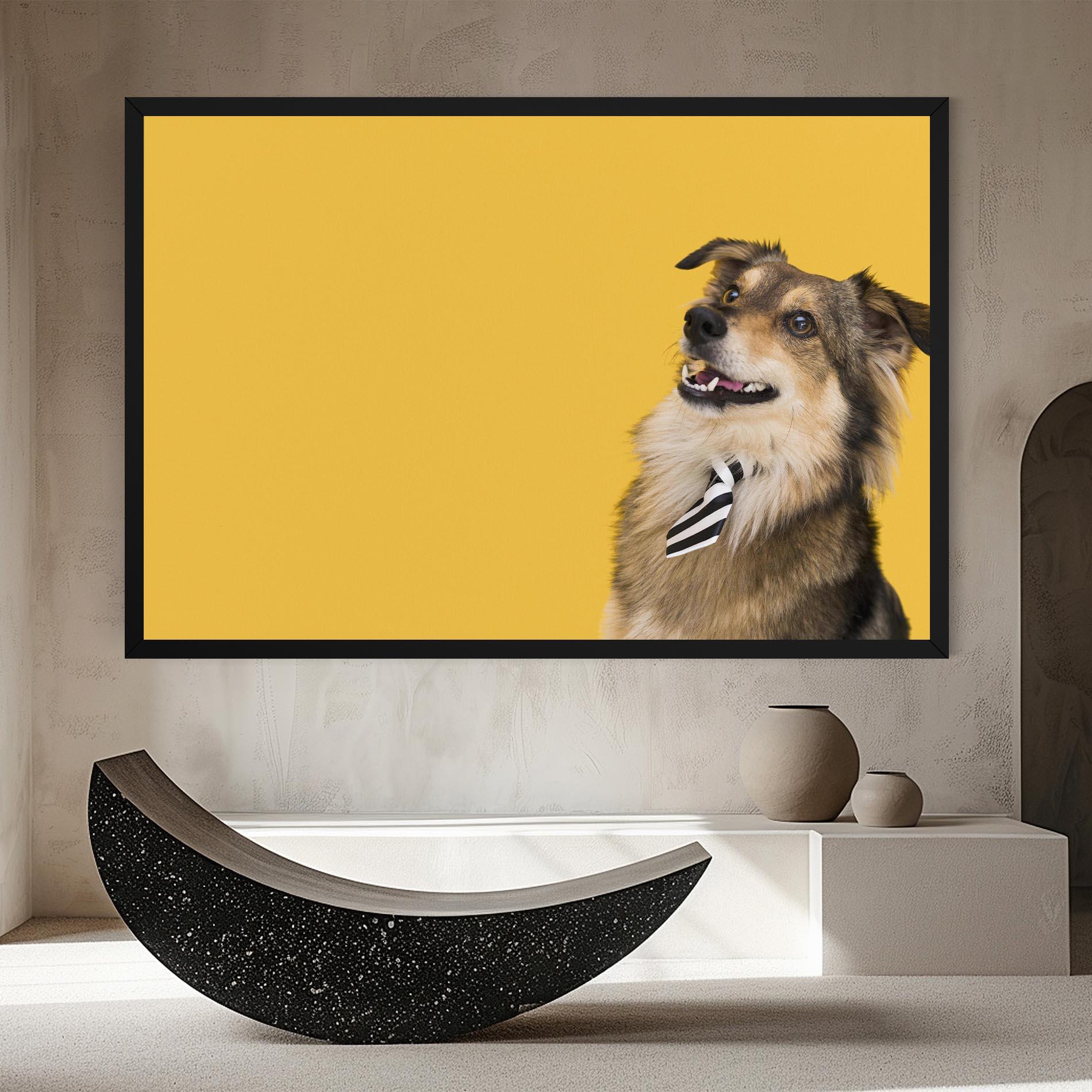 Obraz na Płótnie Cute Smiling Dog mockup 8