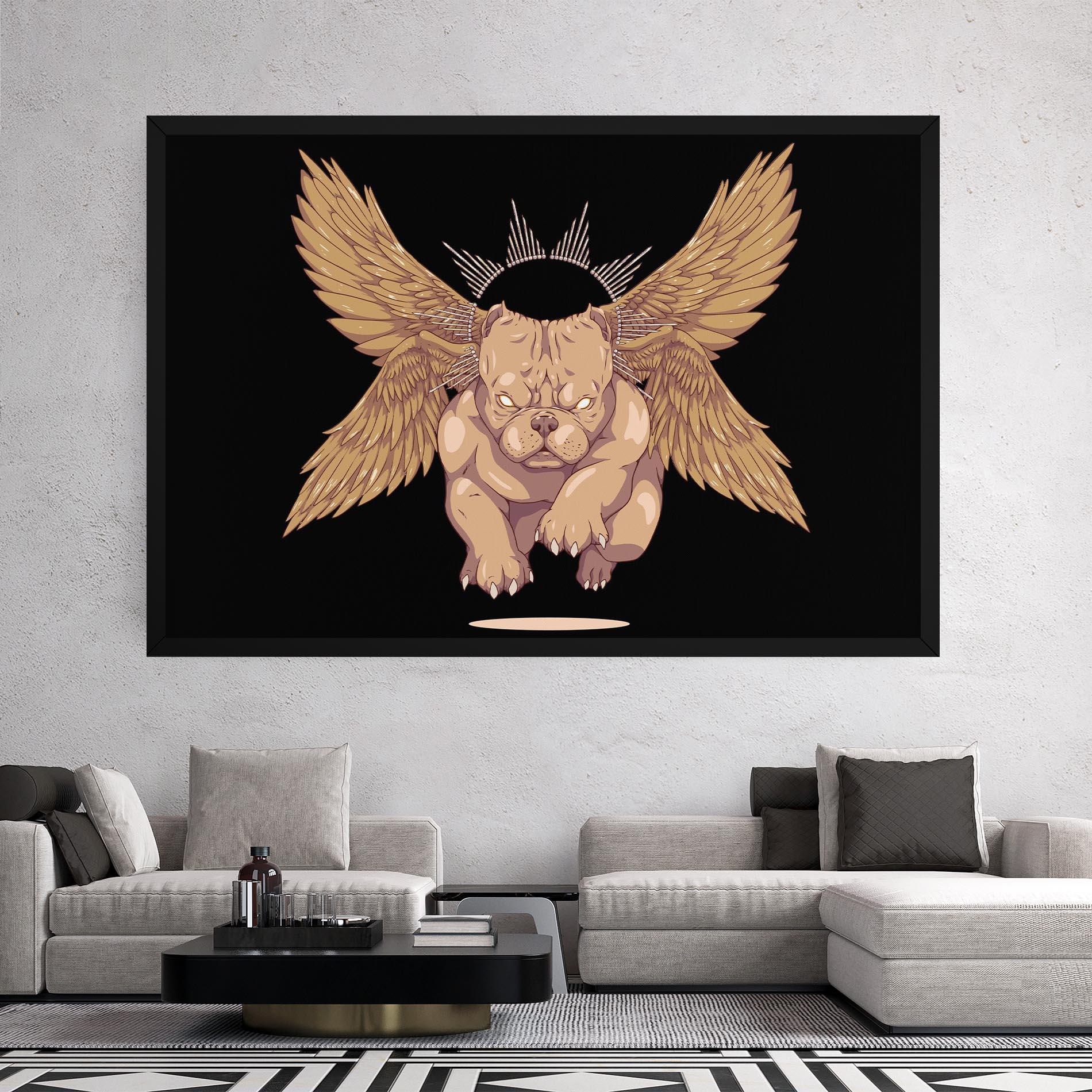 Obraz na Płótnie Doggo mockup 2