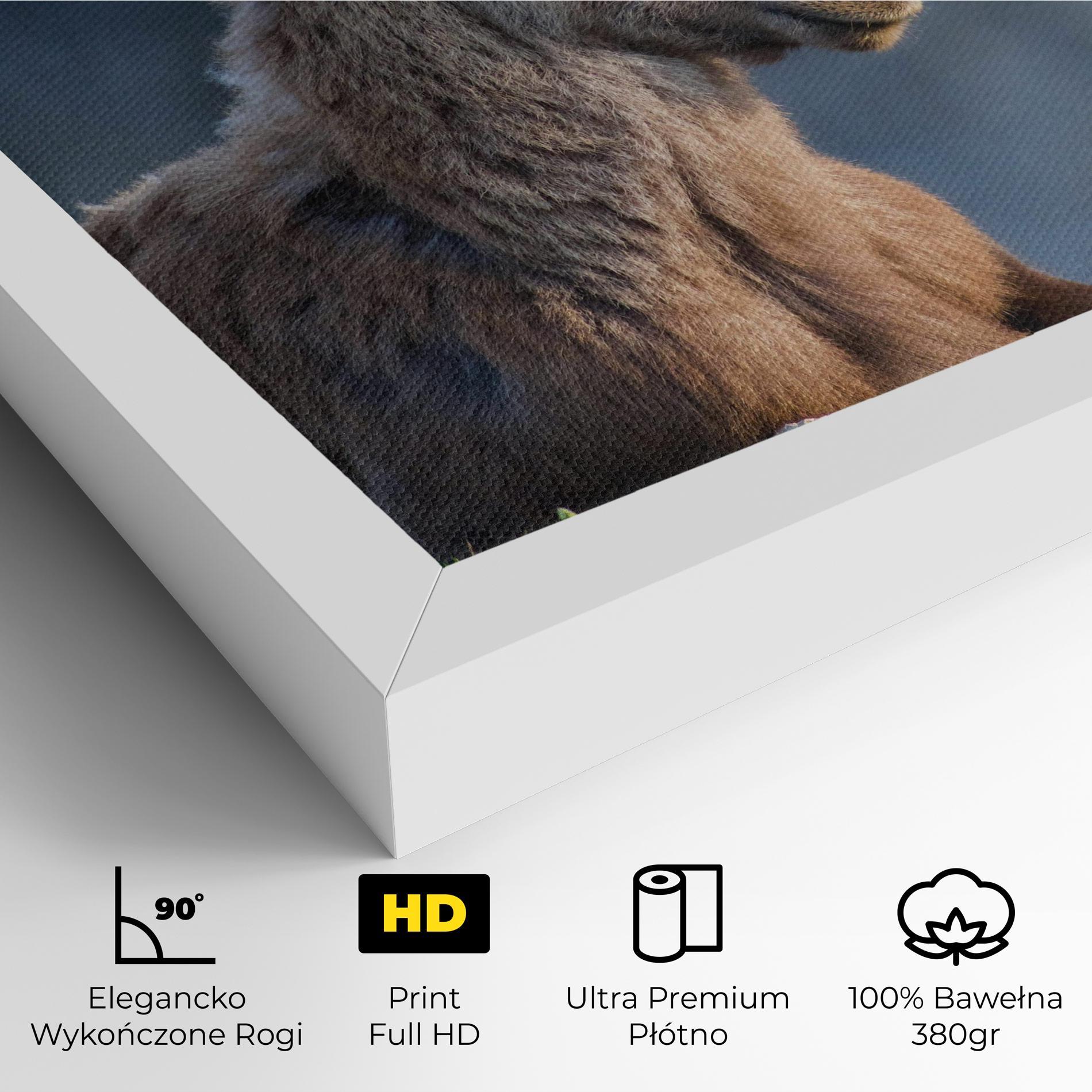 Obraz na Płótnie Mountain Goat mockup 4