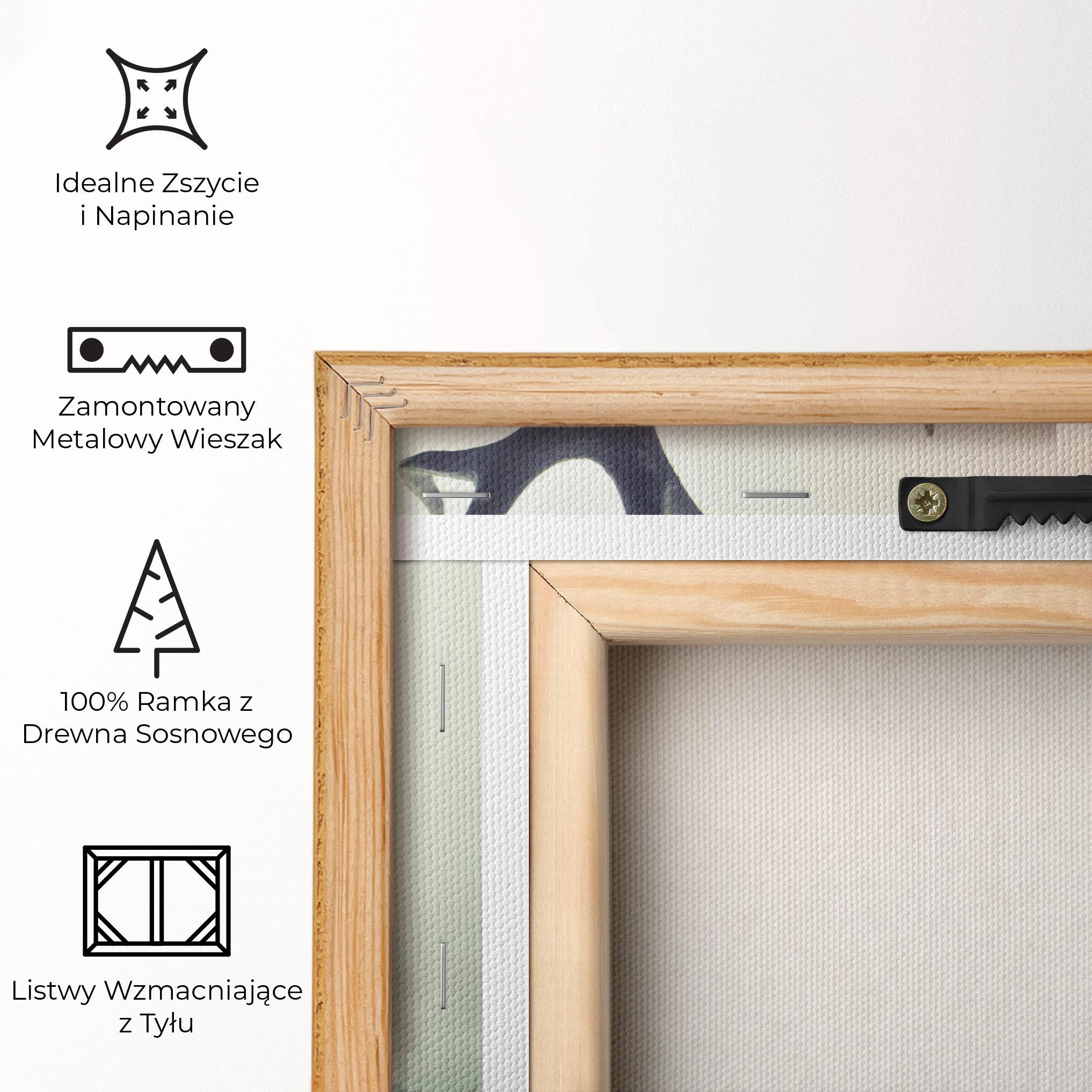 Obraz na Płótnie King Of The Forest mockup 5