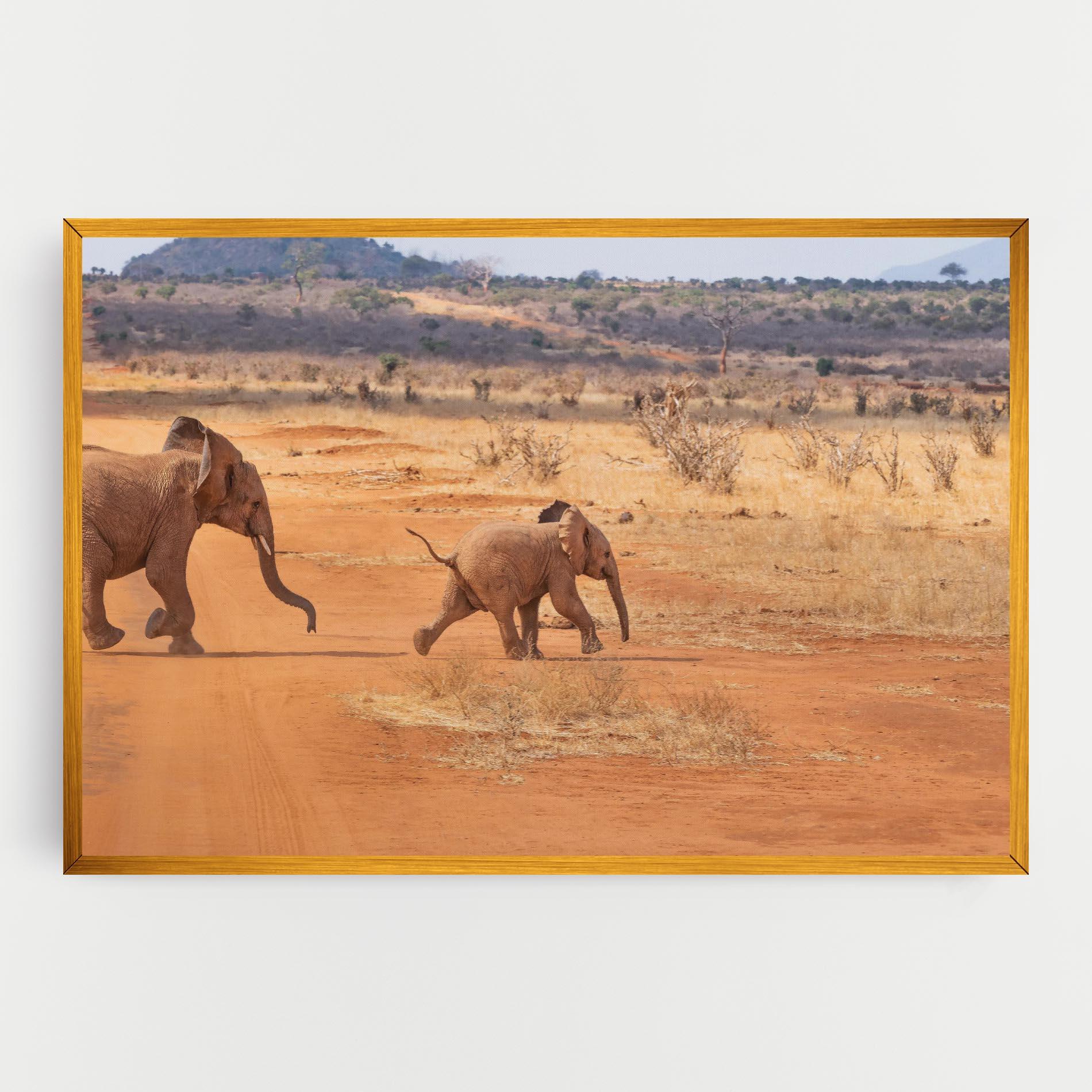 Obraz na Płótnie Desert Safari mockup 0