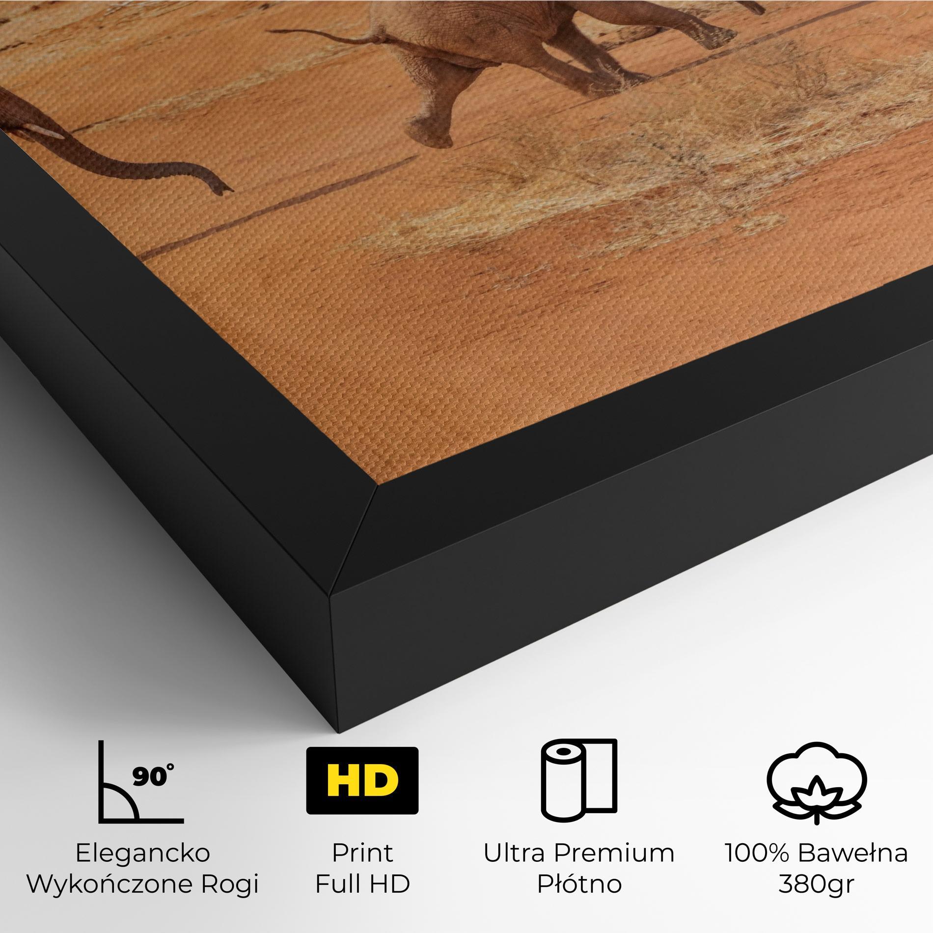 Obraz na Płótnie Desert Safari mockup 4