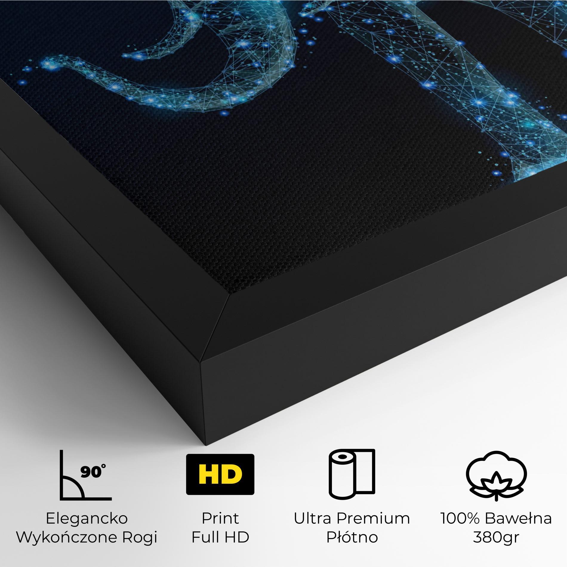 Obraz na Płótnie Digital Elephant mockup 4