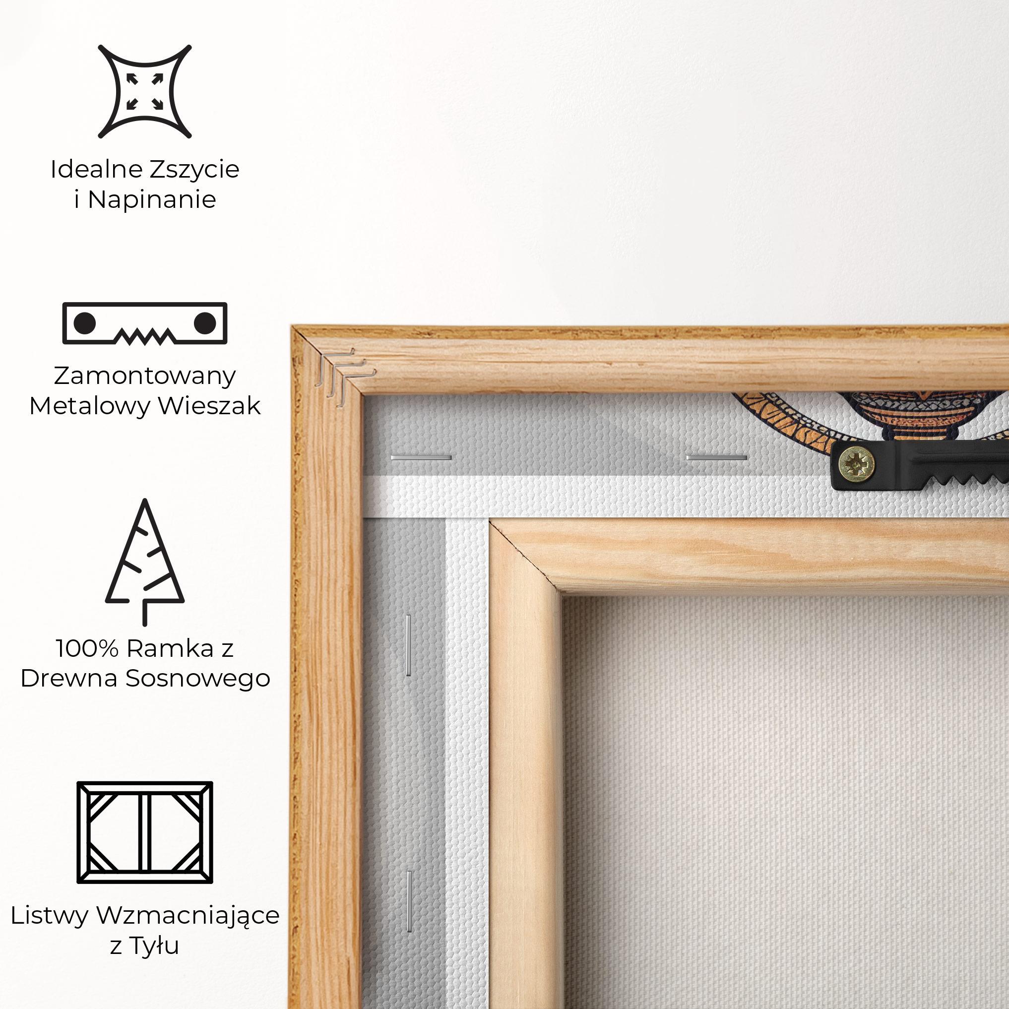 Obraz na Płótnie Chaturthi Greys mockup 5