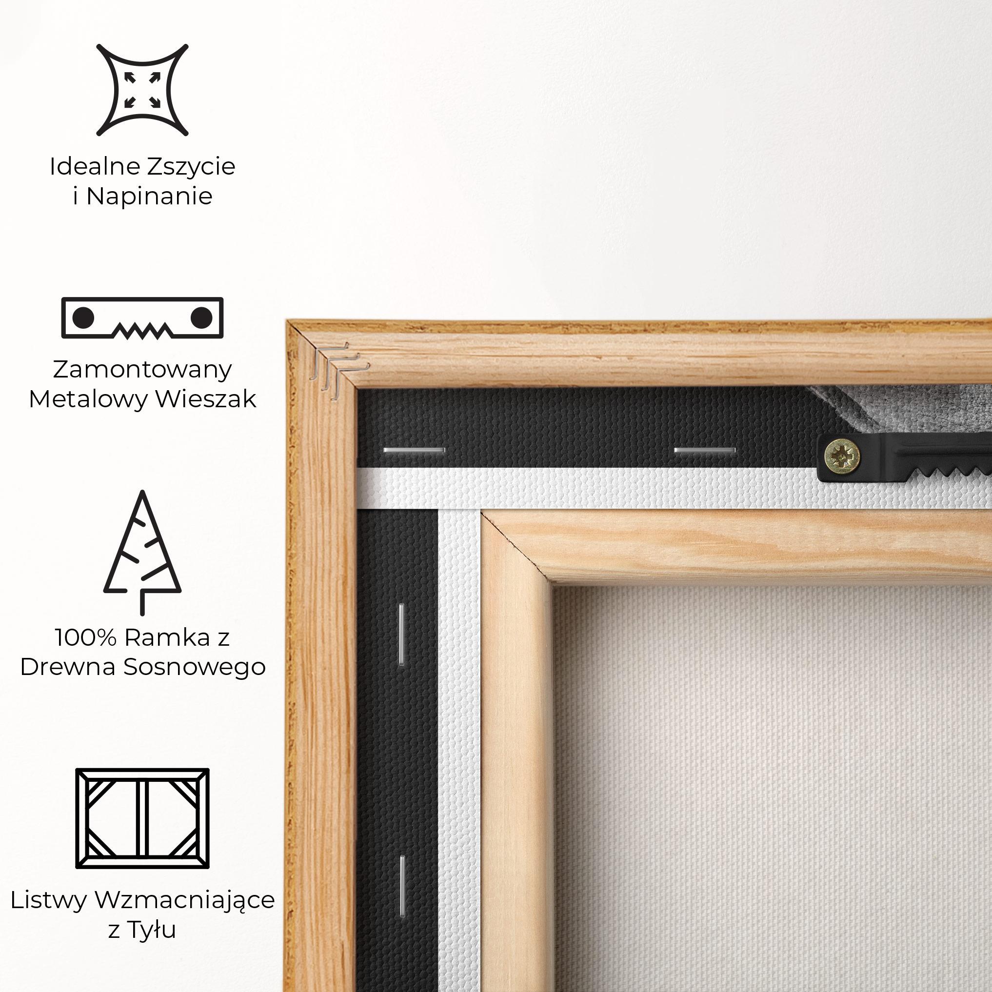 Obraz na Płótnie Shadow Elephant mockup 5