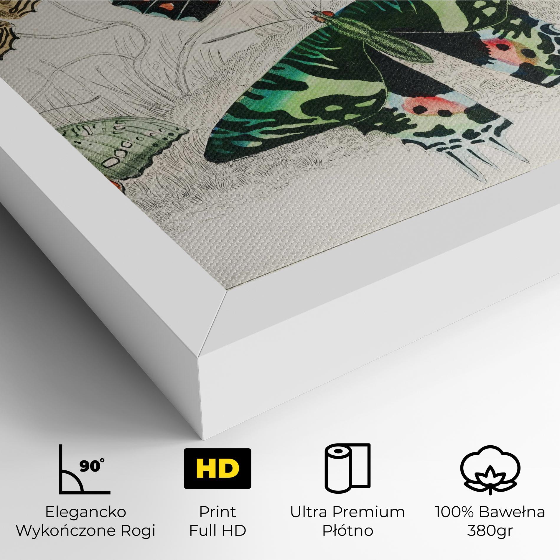 Obraz na Płótnie Butterfly Art mockup 4