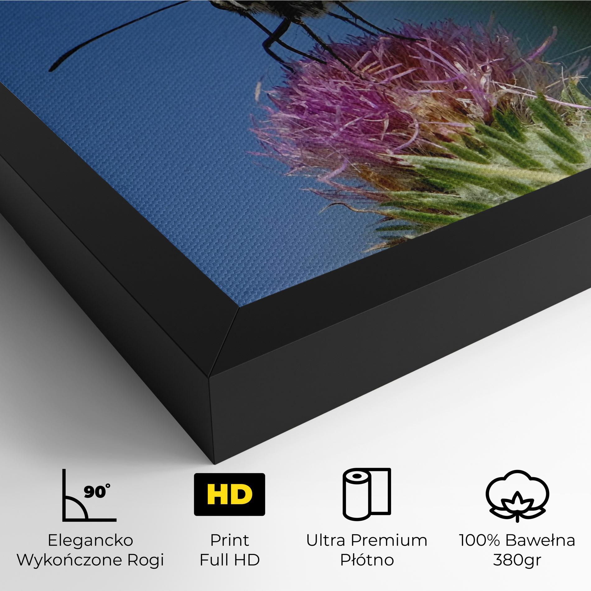 Obraz na Płótnie Grey White Butterfly mockup 4