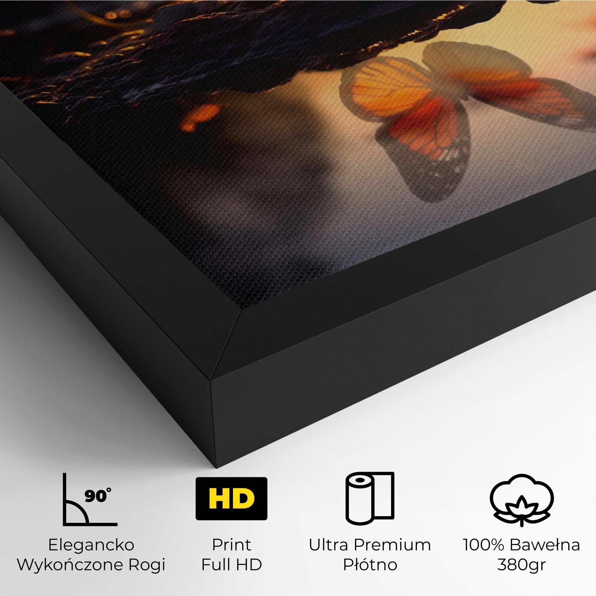 Obraz na Płótnie Sun Water Butterfly mockup 4