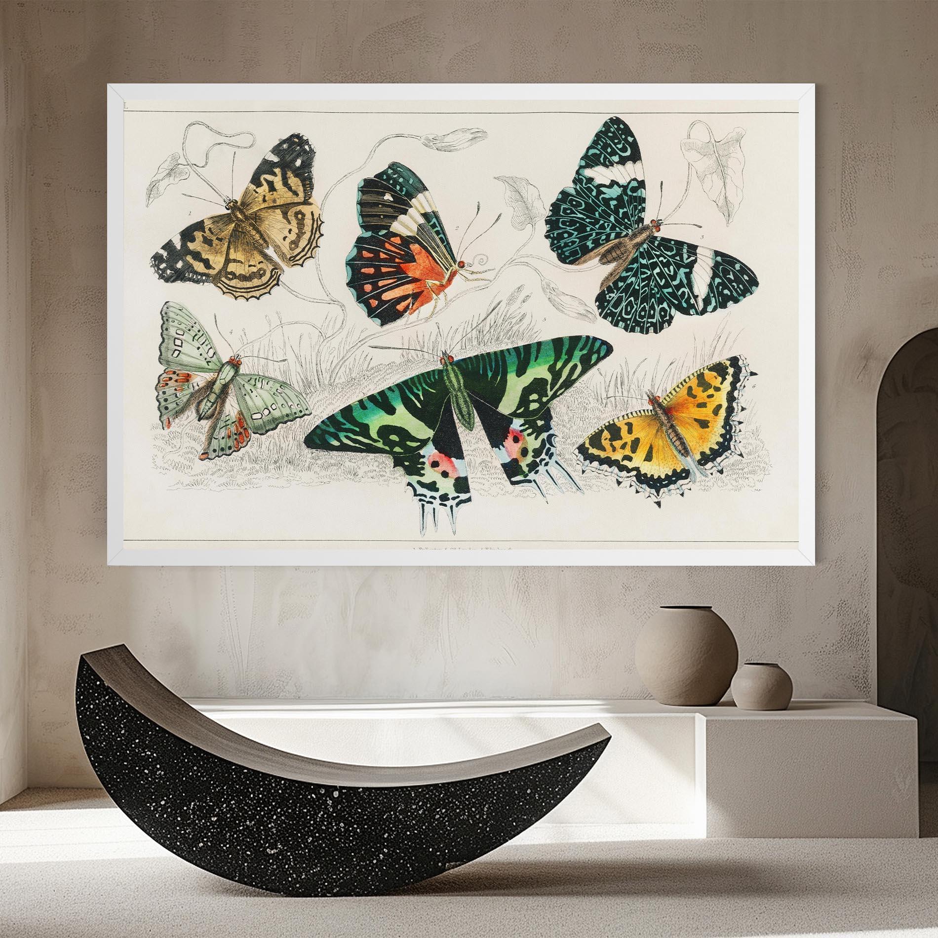 Obraz na Płótnie Butterfly Art mockup 8