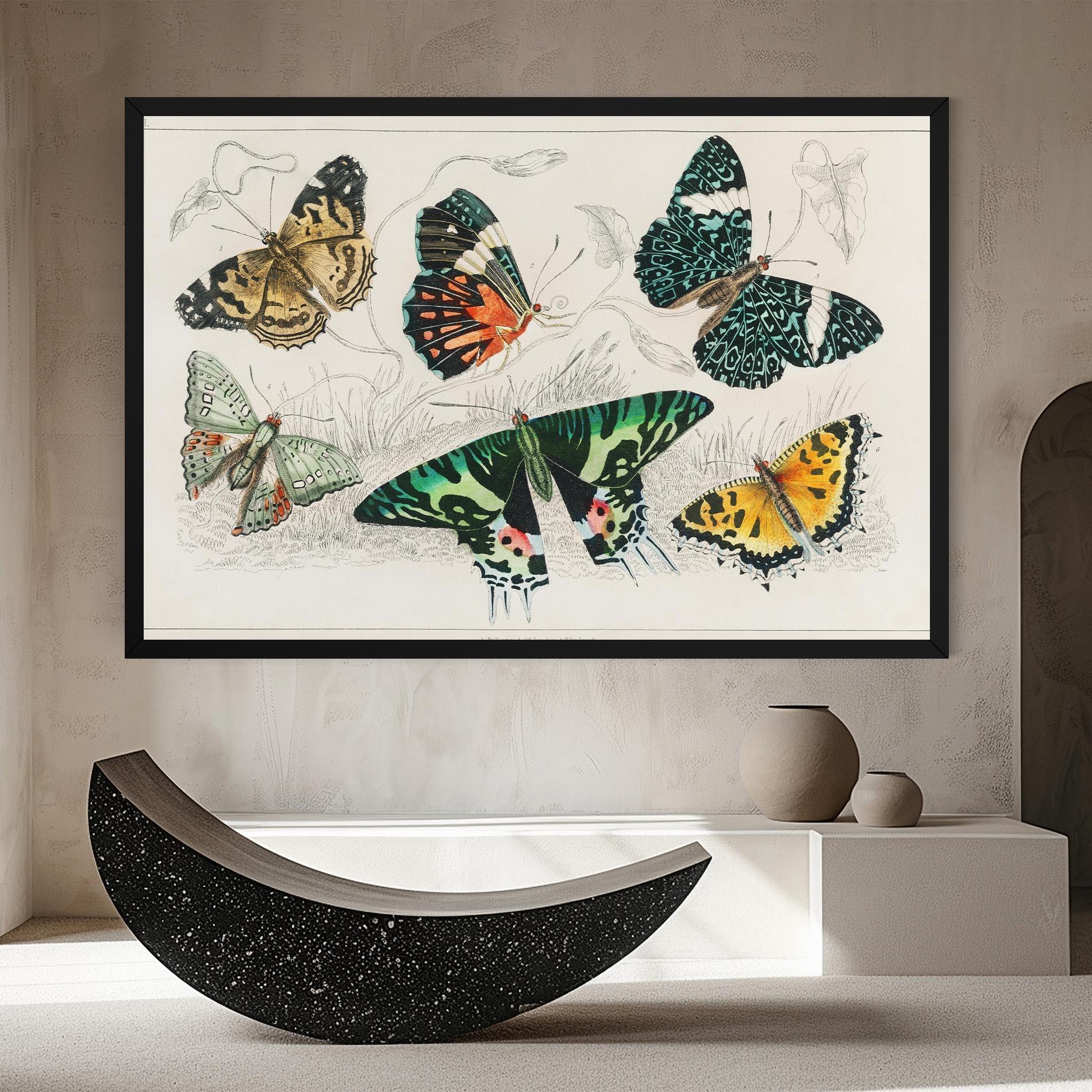 Obraz na Płótnie Butterfly Art mockup 8