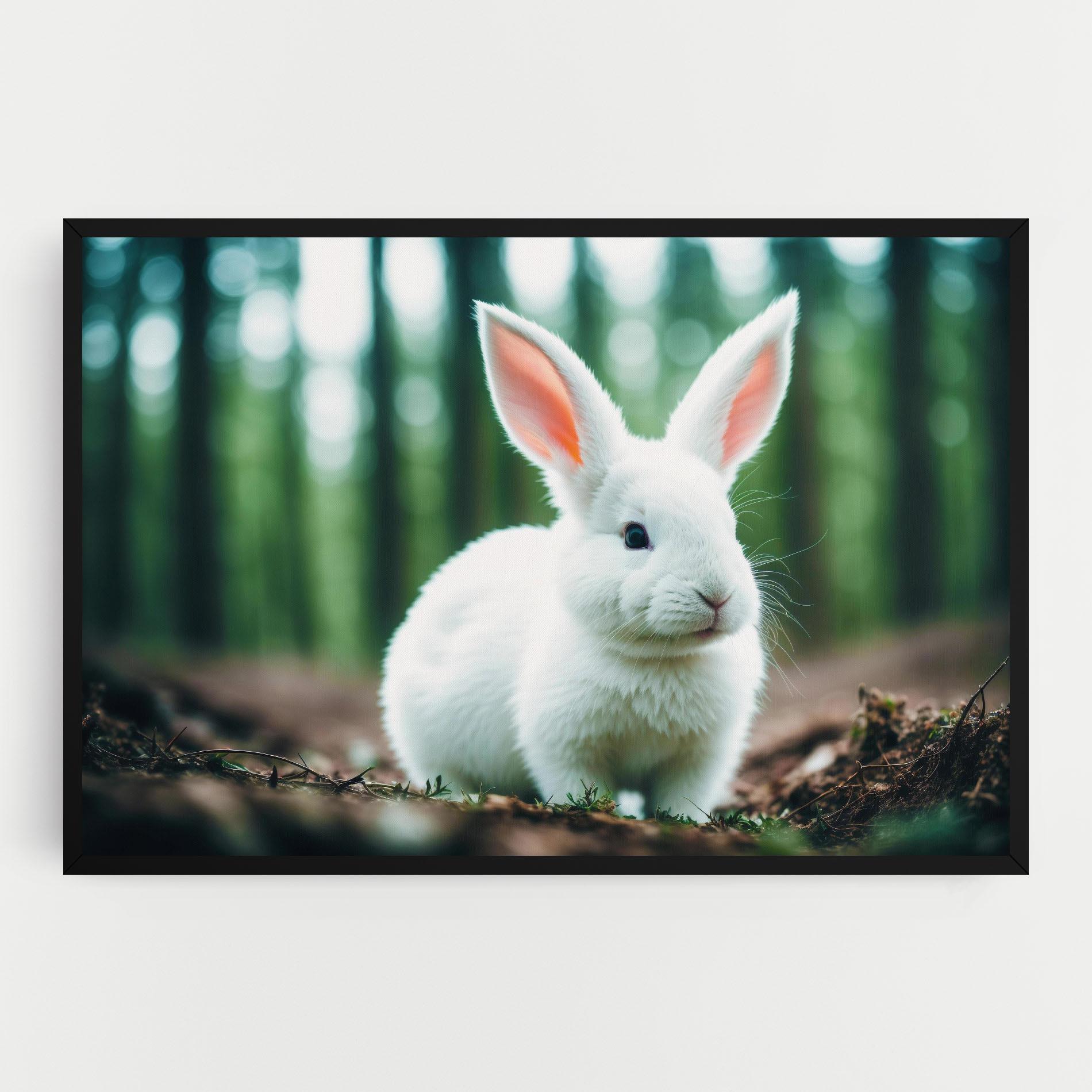 Obraz na Płótnie Forest Bunny mockup 0