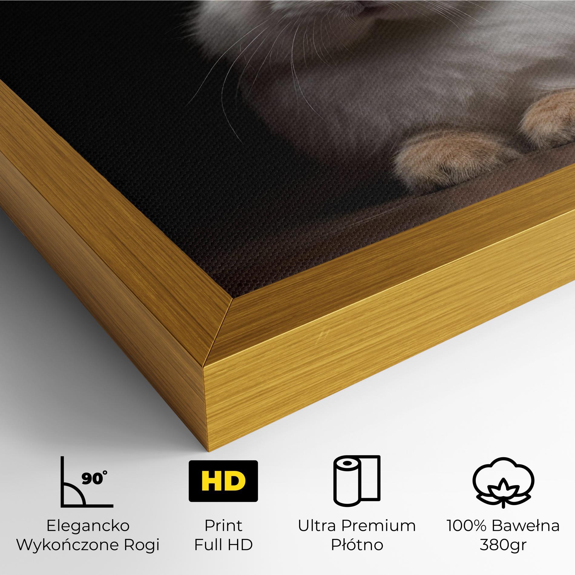 Obraz na Płótnie Eyeglasses Bunny mockup 4