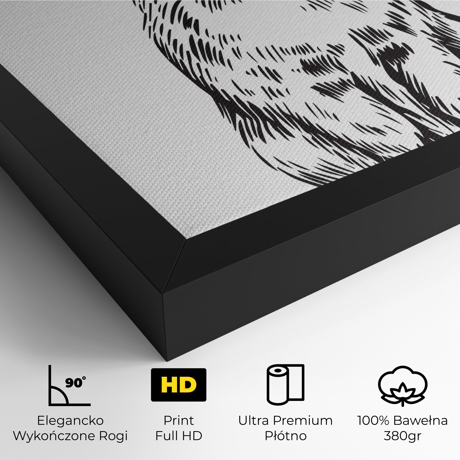 Obraz na Płótnie Cute Bunny mockup 4