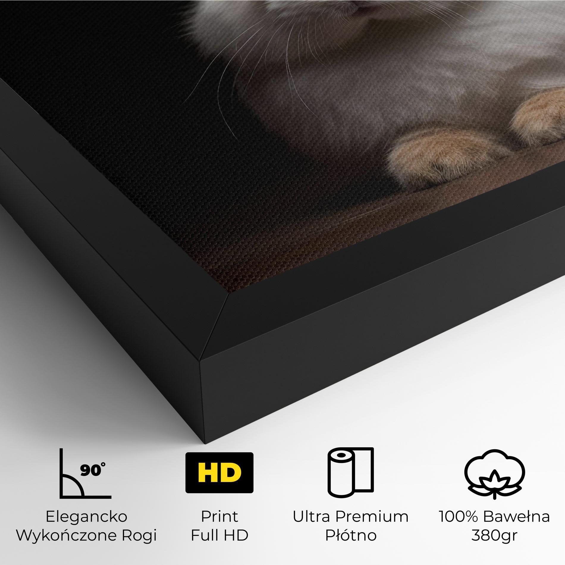 Obraz na Płótnie Eyeglasses Bunny mockup 4