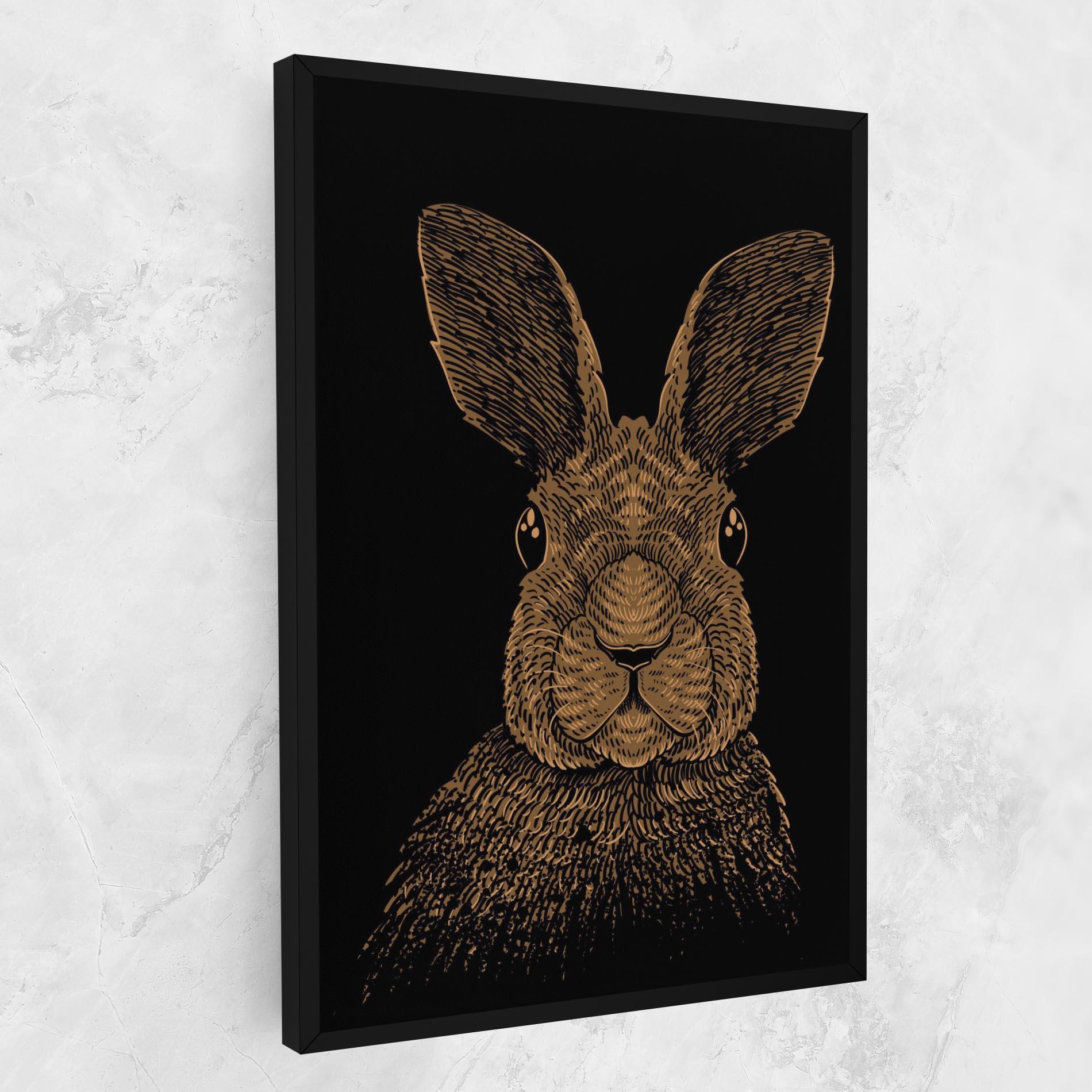 Obraz na Płótnie Brown Bunny mockup 1