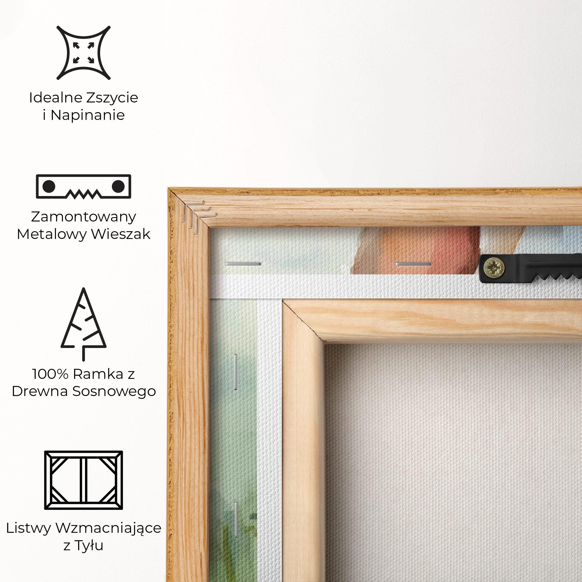 Obraz na Płótnie Brown Cream Bunny mockup 5