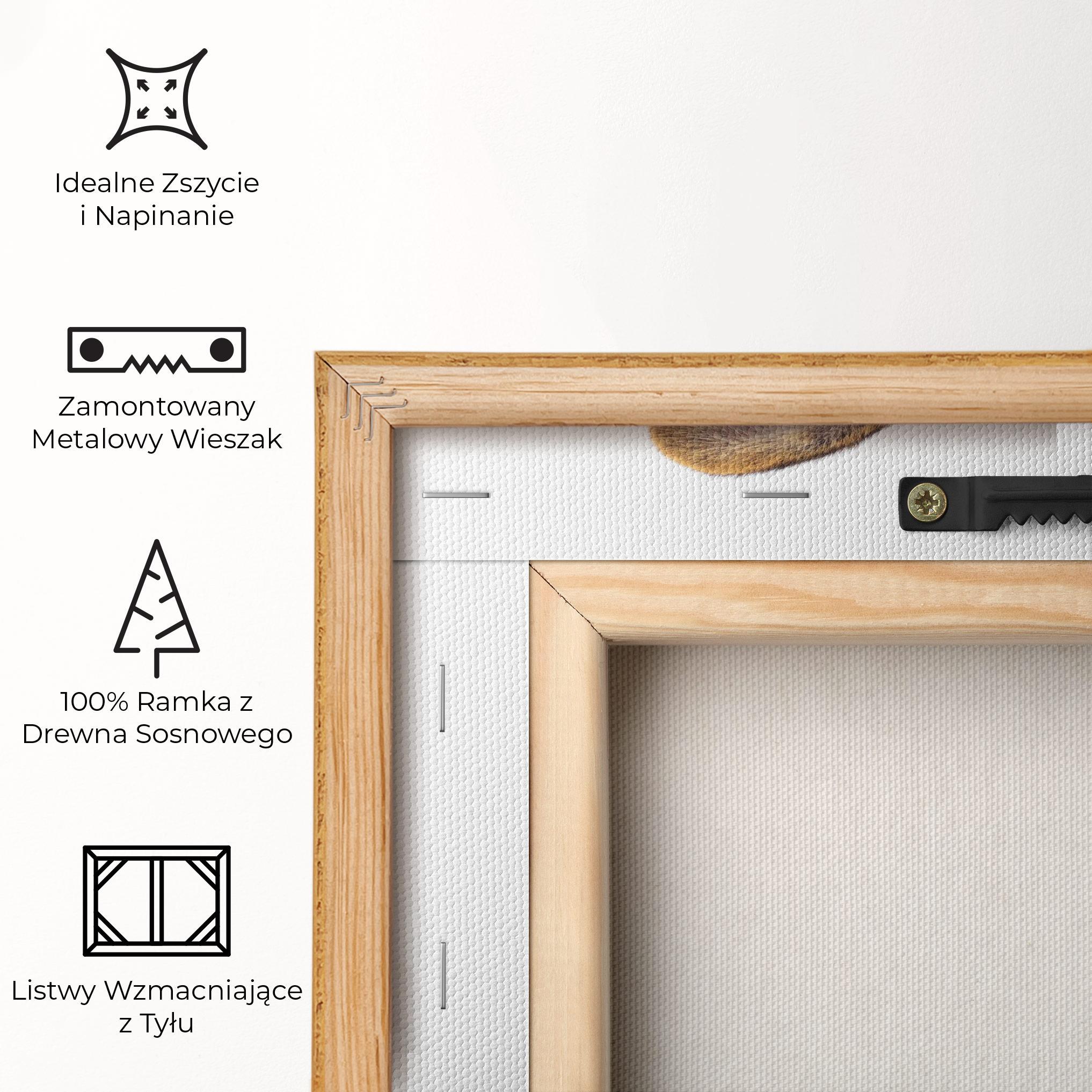 Obraz na Płótnie Brown Cute Bunny mockup 5