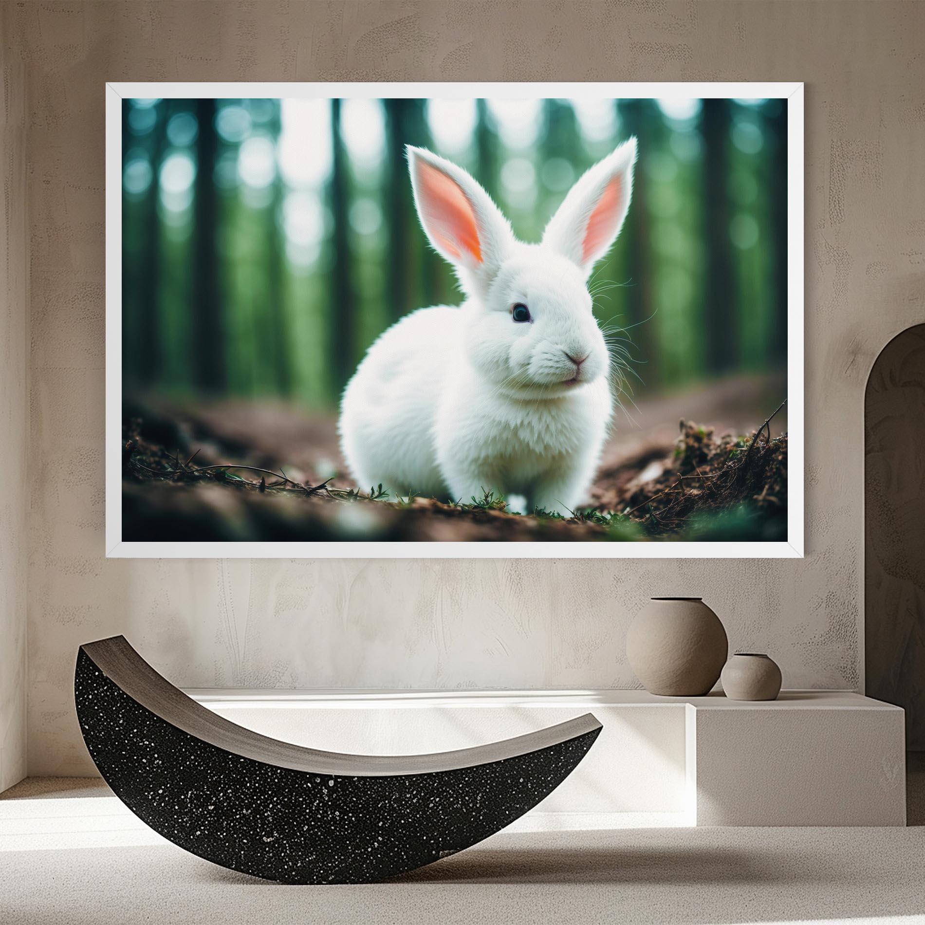 Obraz na Płótnie Forest Bunny mockup 8