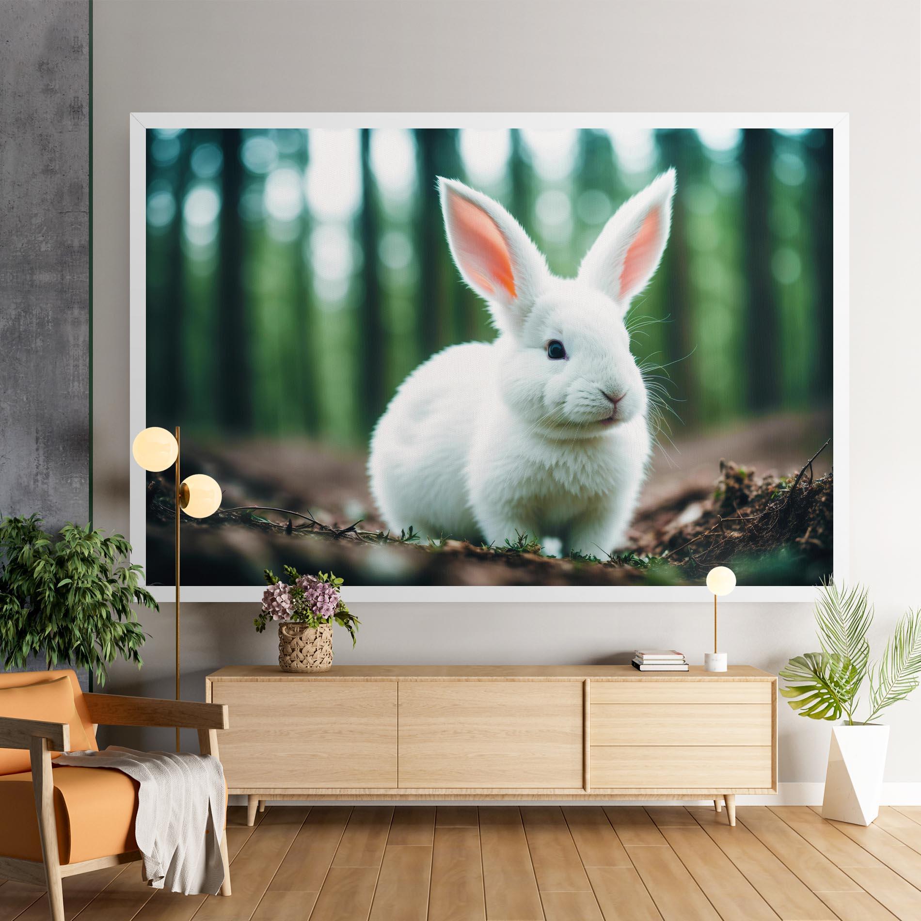 Obraz na Płótnie Forest Bunny mockup 9