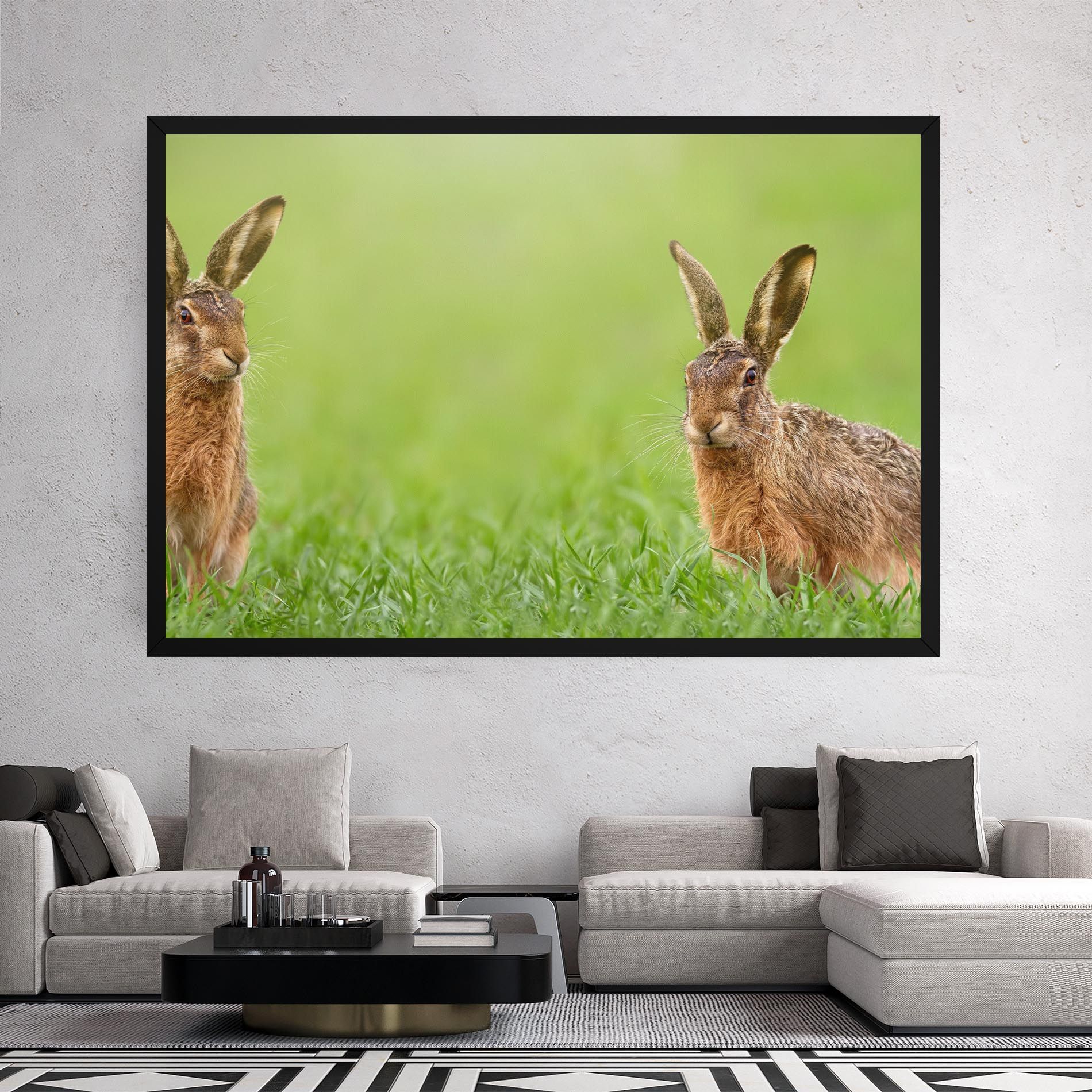 Brown Hares mockup 2