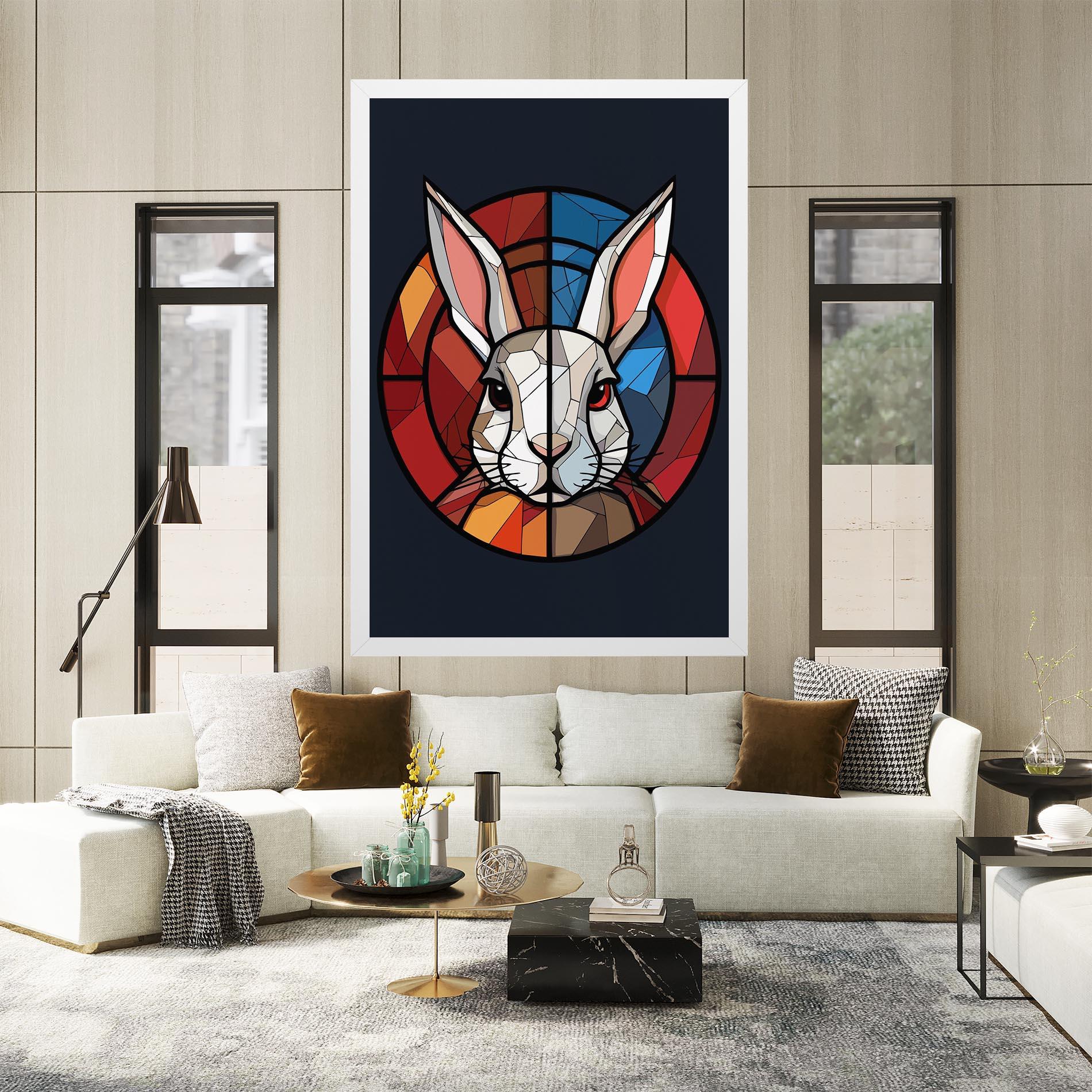 Obraz na Płótnie Bunny mockup 2