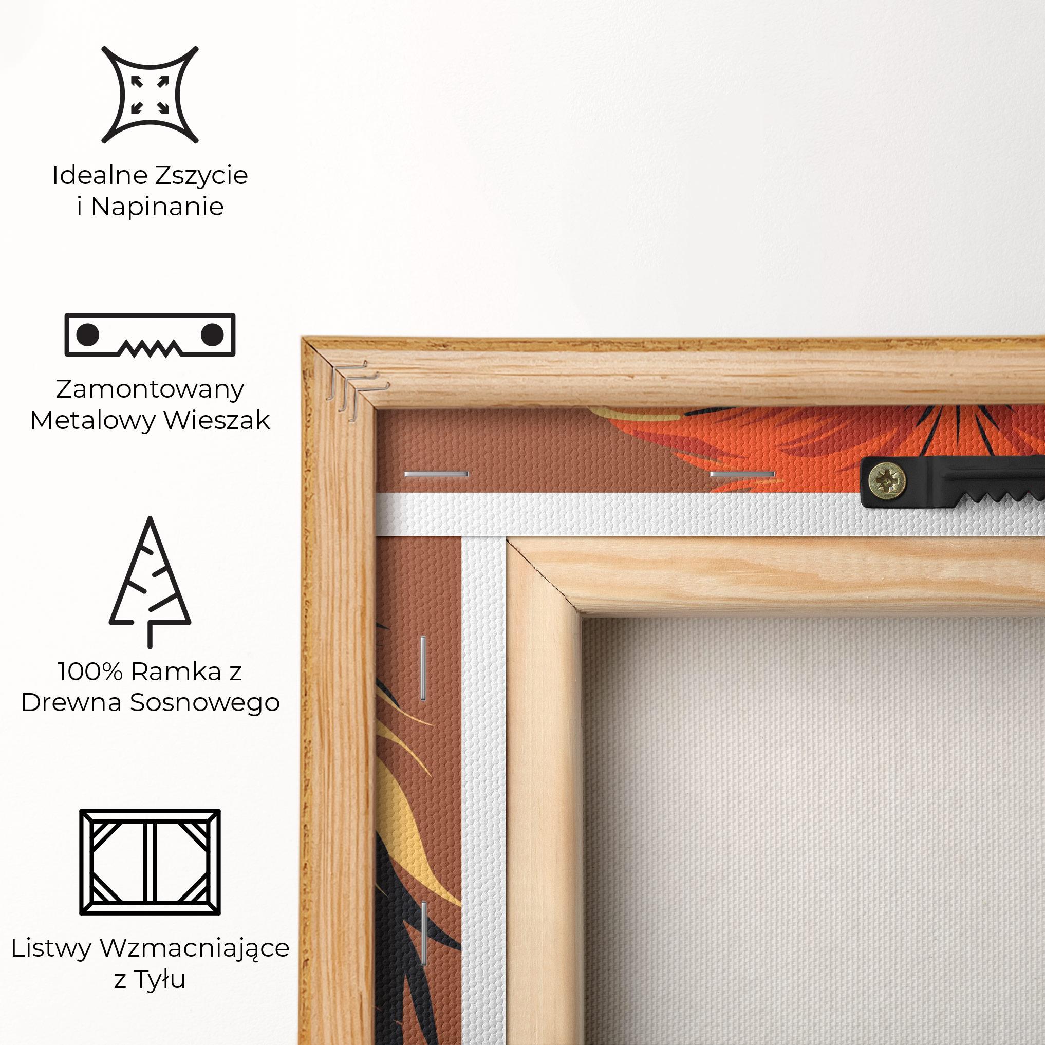 Obraz na Płótnie African Lion mockup 5