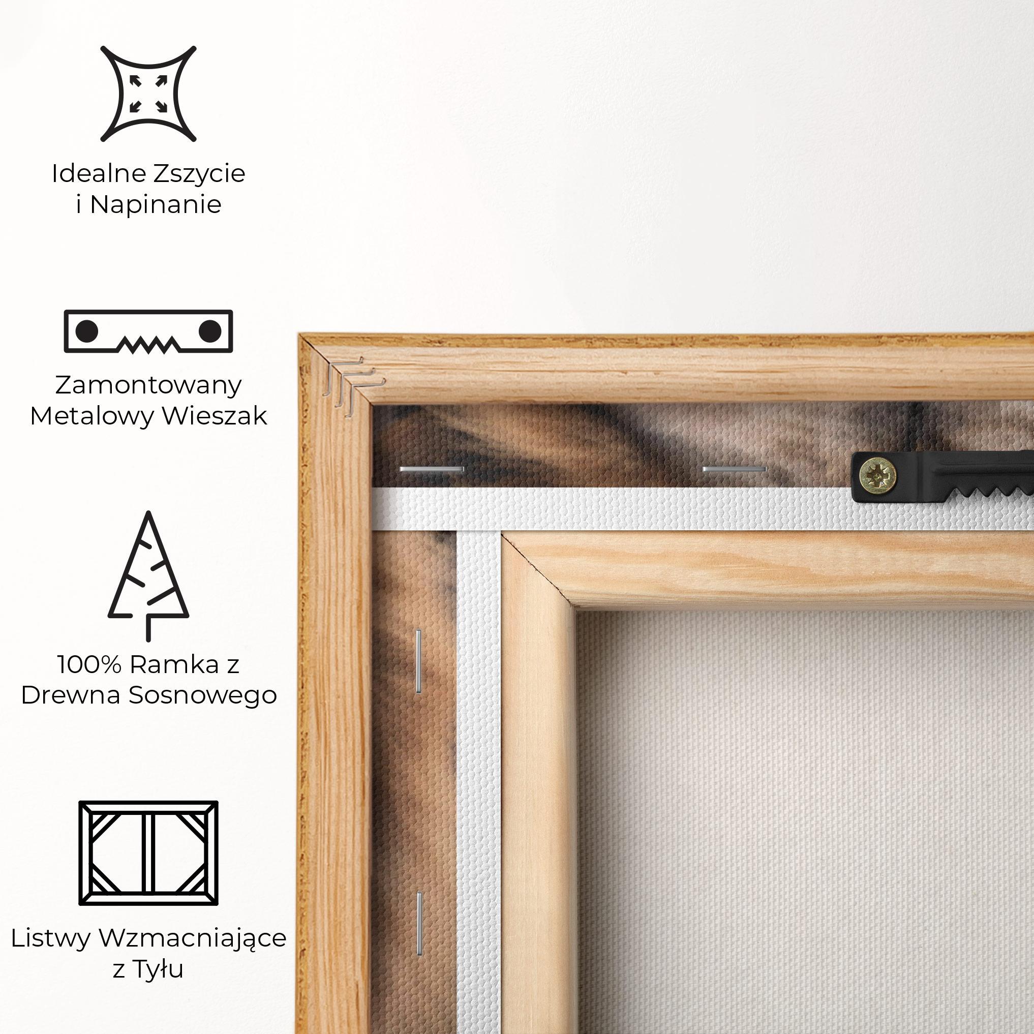 Obraz na Płótnie Wild Lion View mockup 5