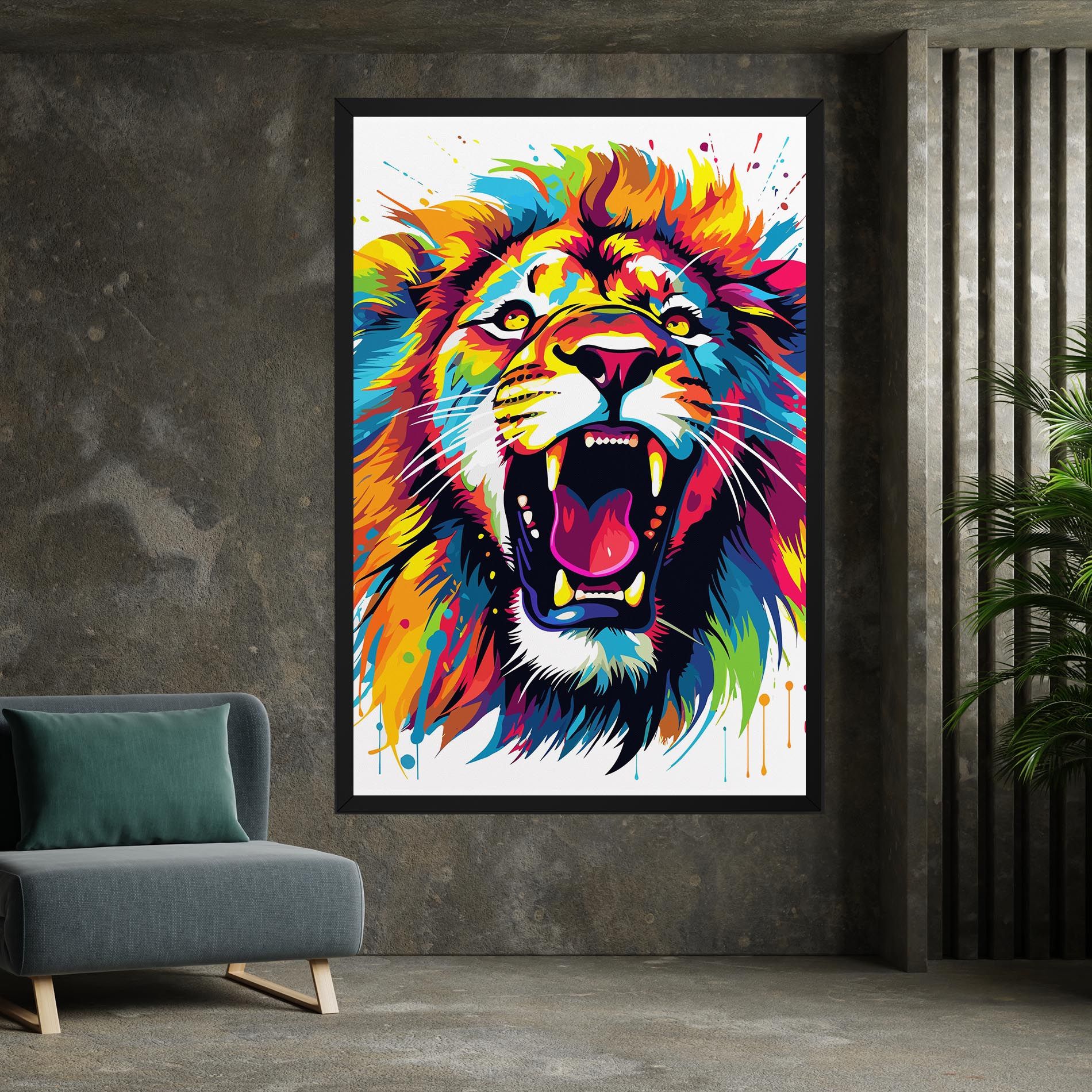 Angry Lion Mix mockup 7