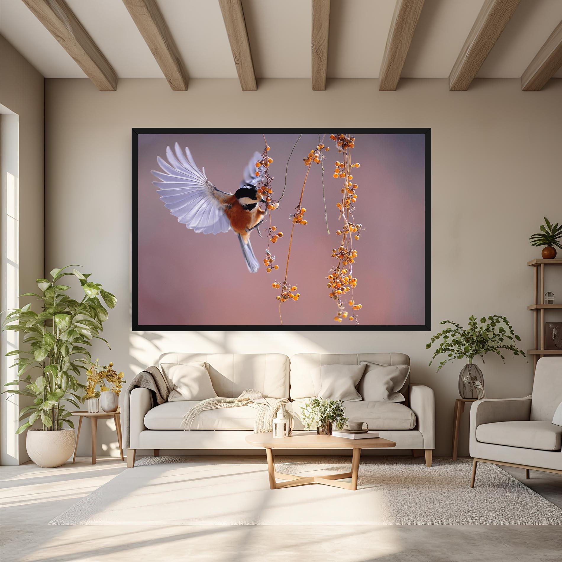 Obraz na Płótnie Woodpecker mockup 6