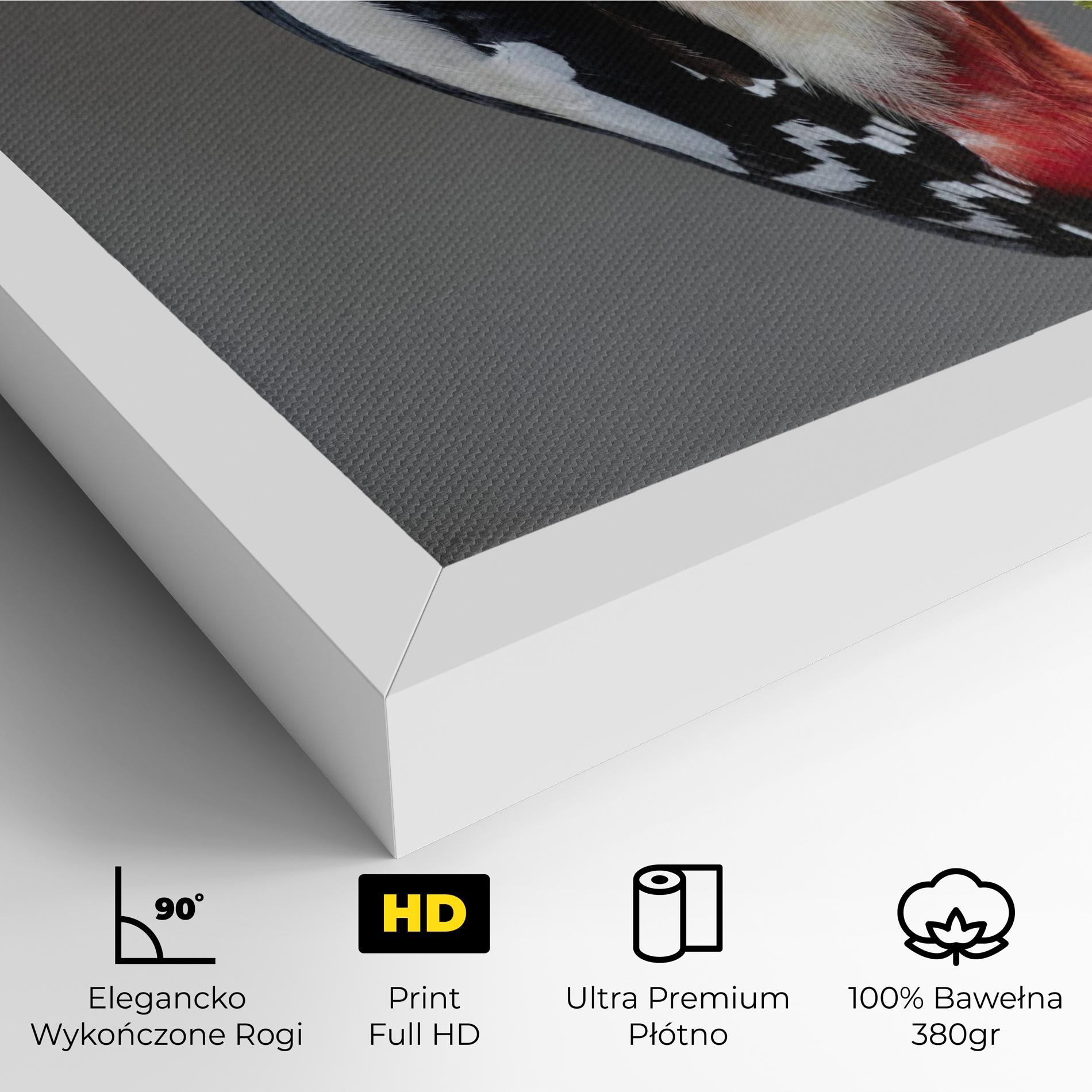 Obraz na Płótnie Woodpecker mockup 4