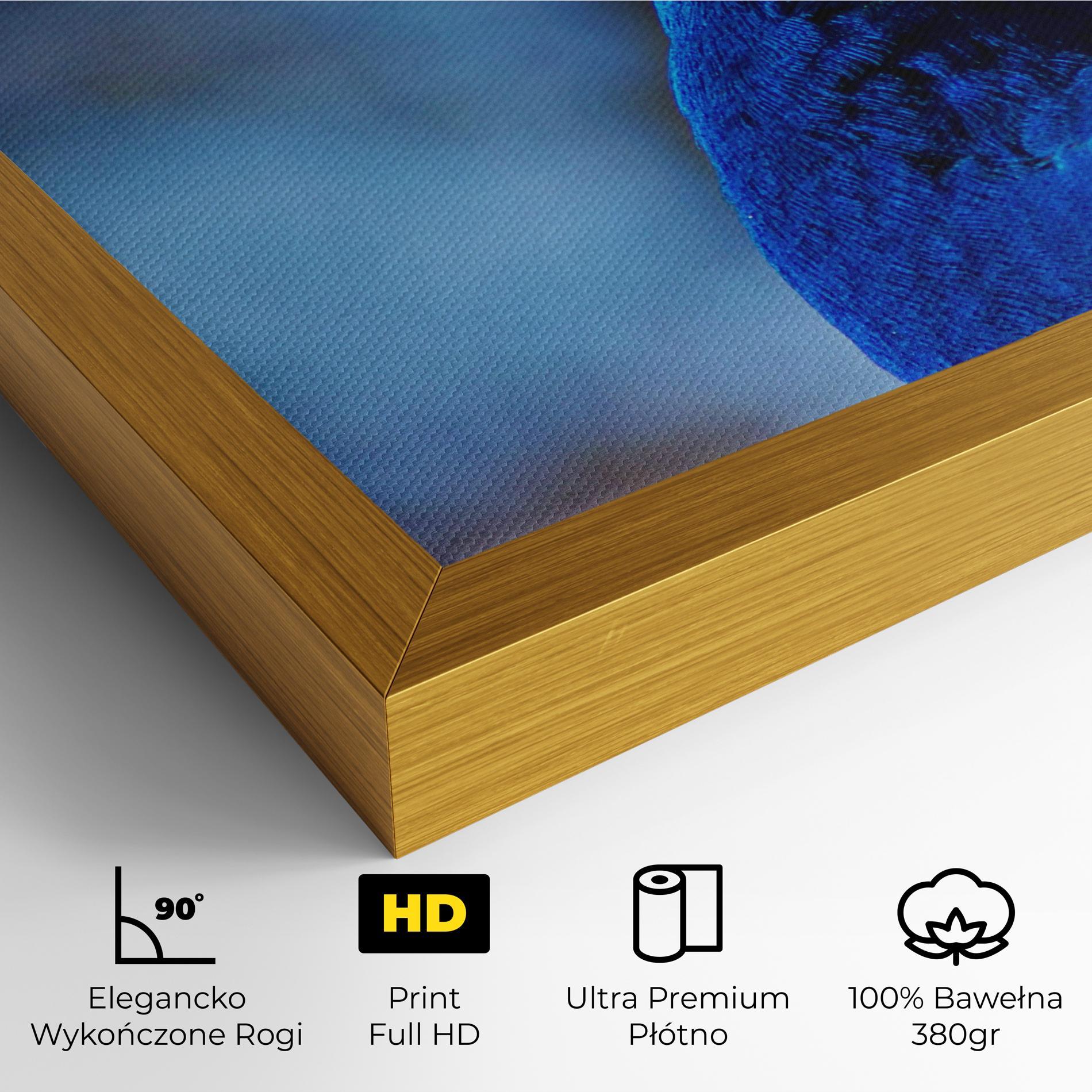 Obraz na Płótnie Blue Bird mockup 4