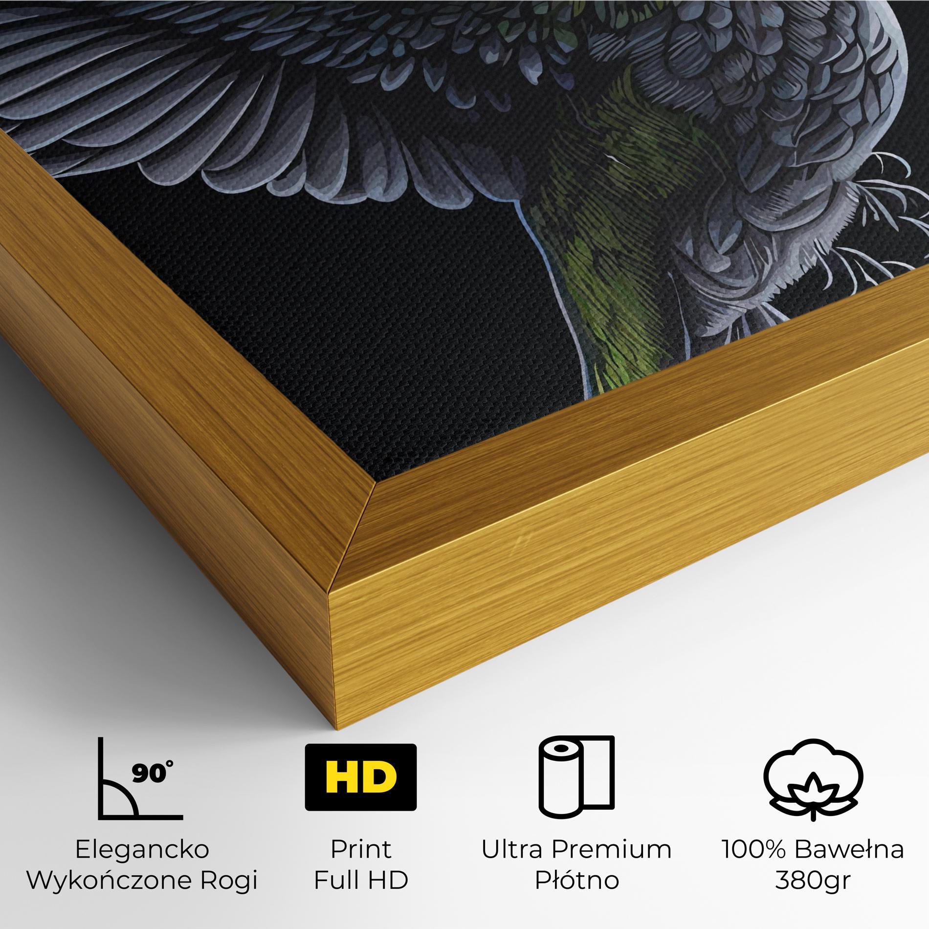 Obraz na Płótnie Hummingbird mockup 4