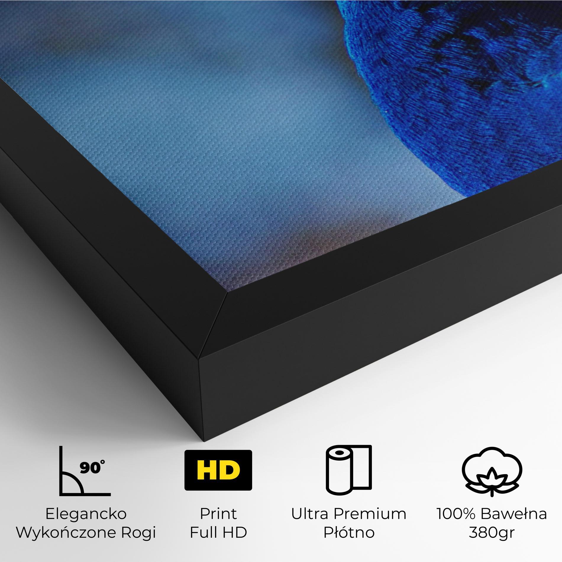 Obraz na Płótnie Blue Bird mockup 4