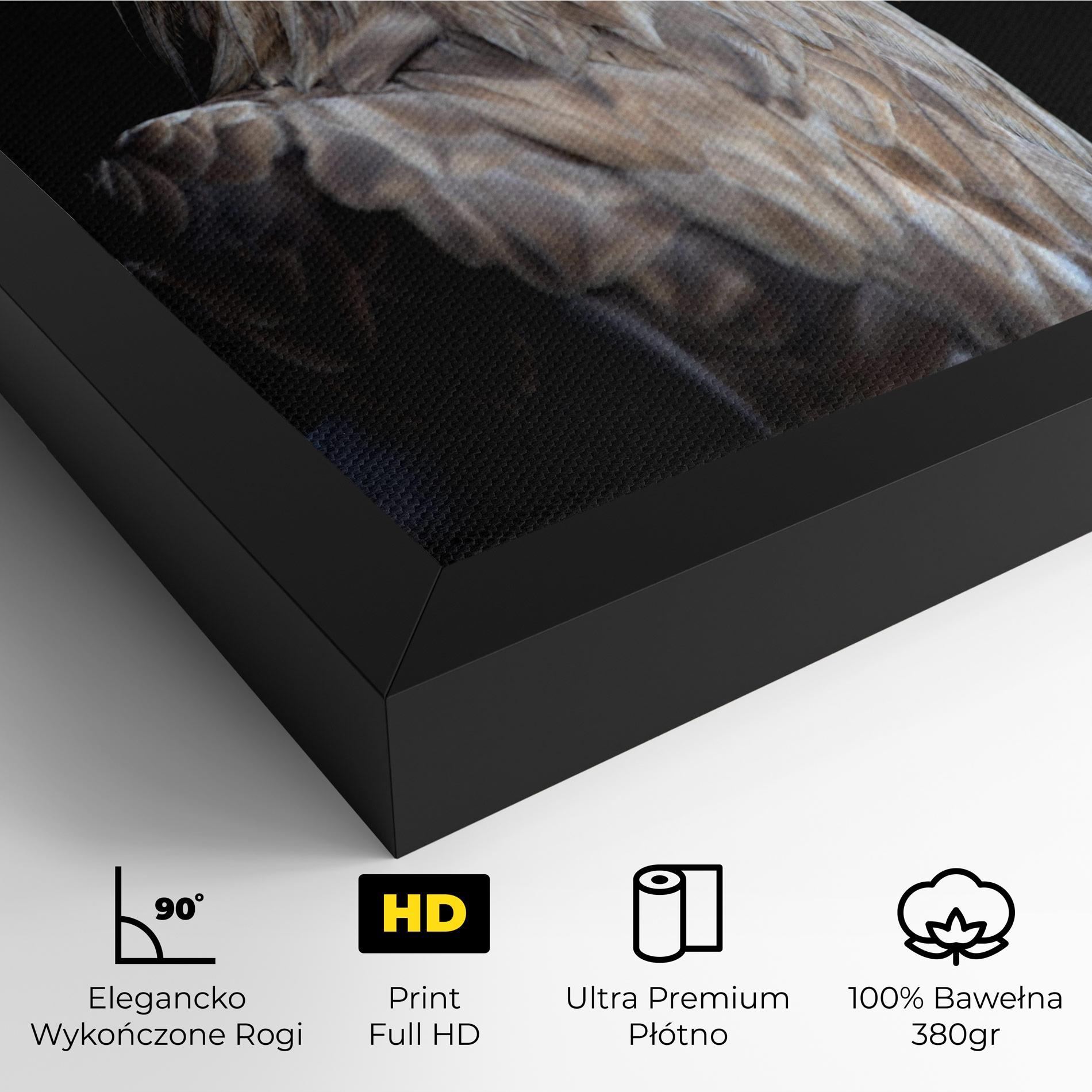 Obraz na Płótnie Close Up Eagle mockup 4