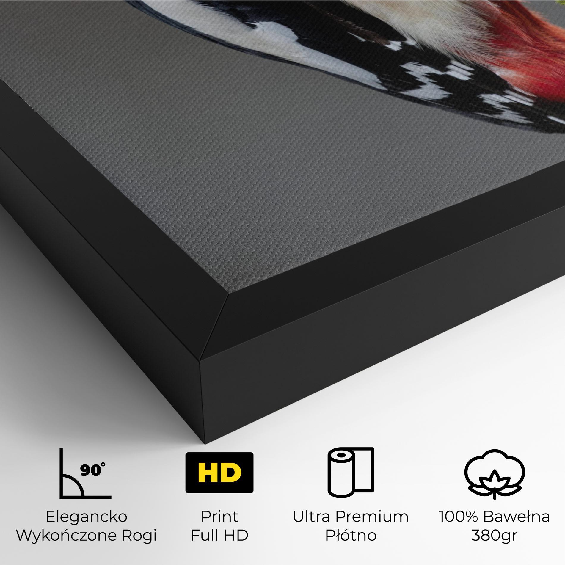 Obraz na Płótnie Woodpecker mockup 4