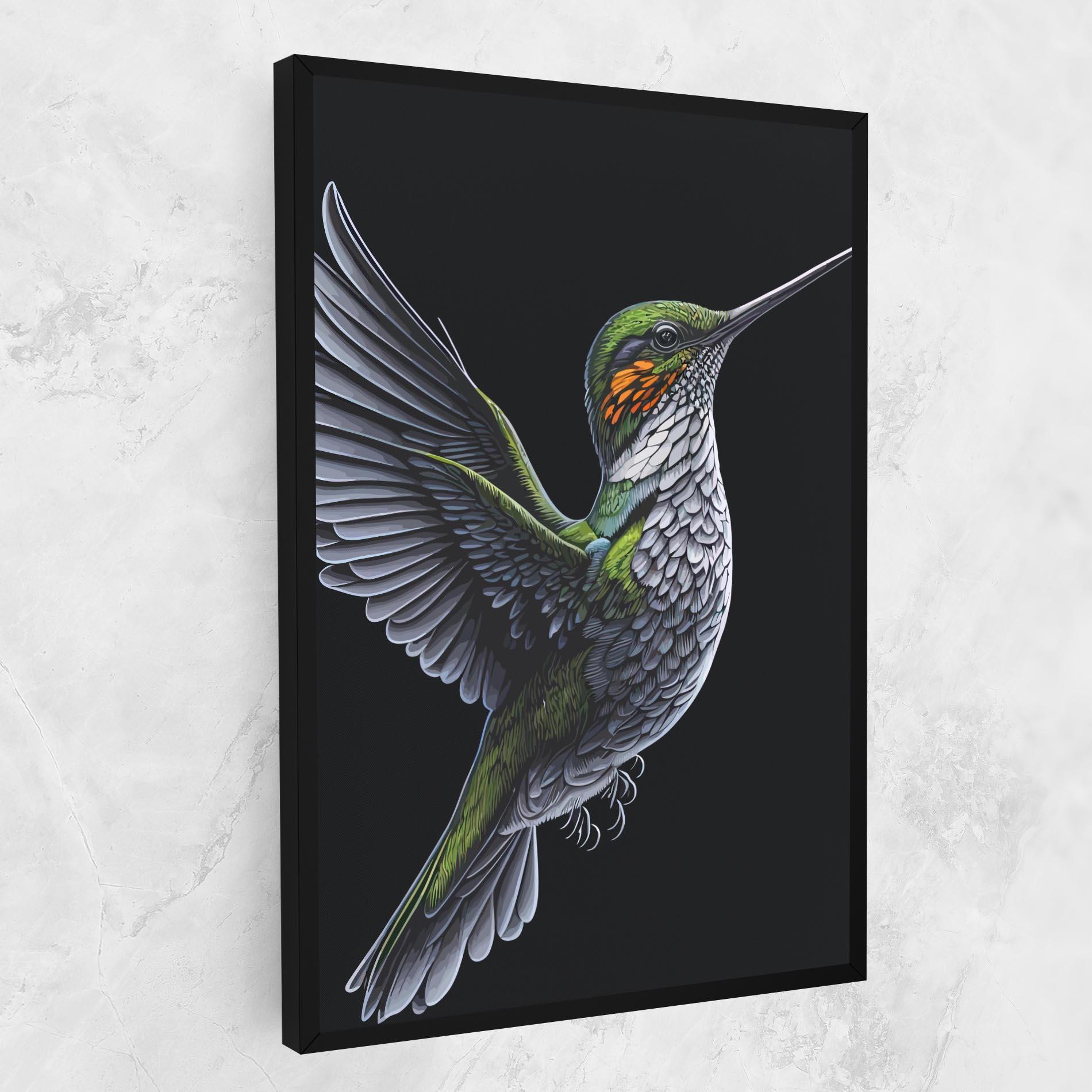 Obraz na Płótnie Hummingbird mockup 1