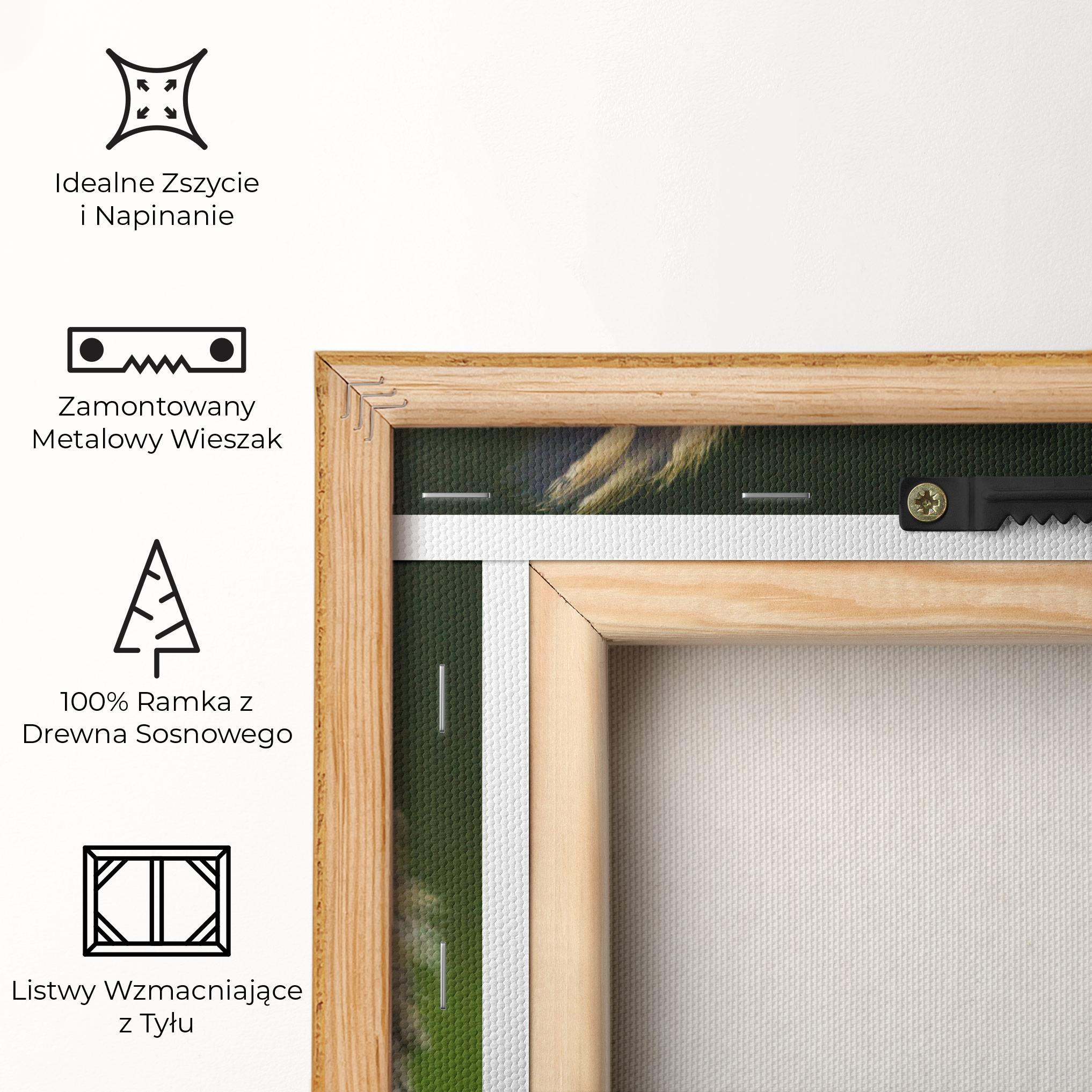 Obraz na Płótnie Angry Owl mockup 5