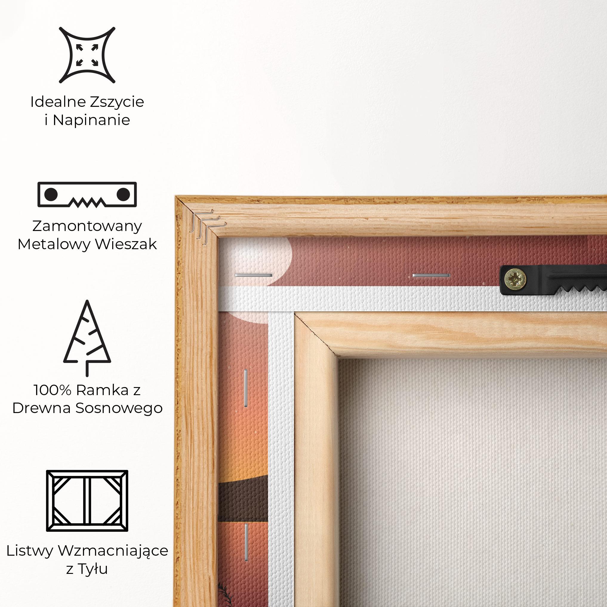 Obraz na Płótnie Birds Fishing mockup 5