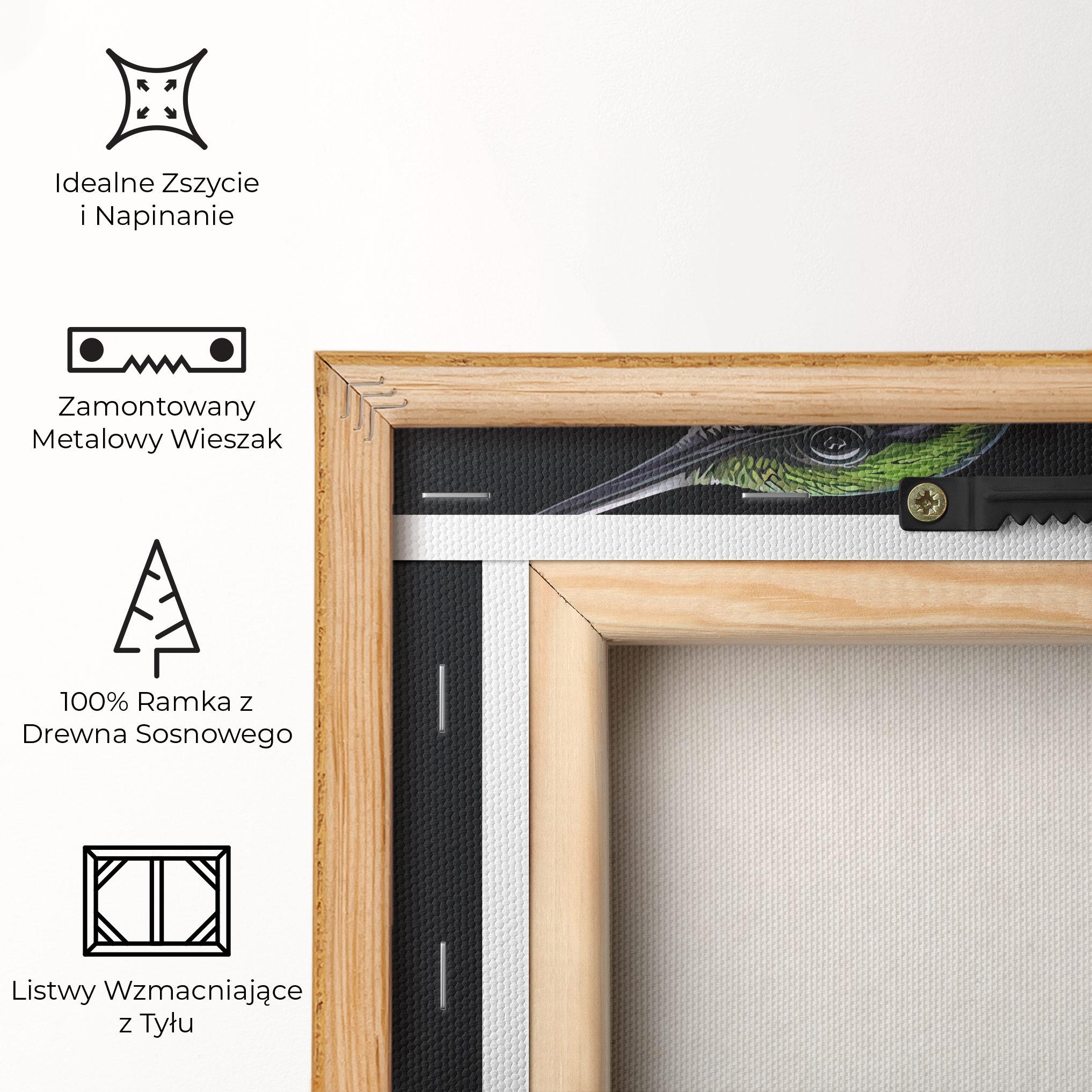 Obraz na Płótnie Hummingbird mockup 5