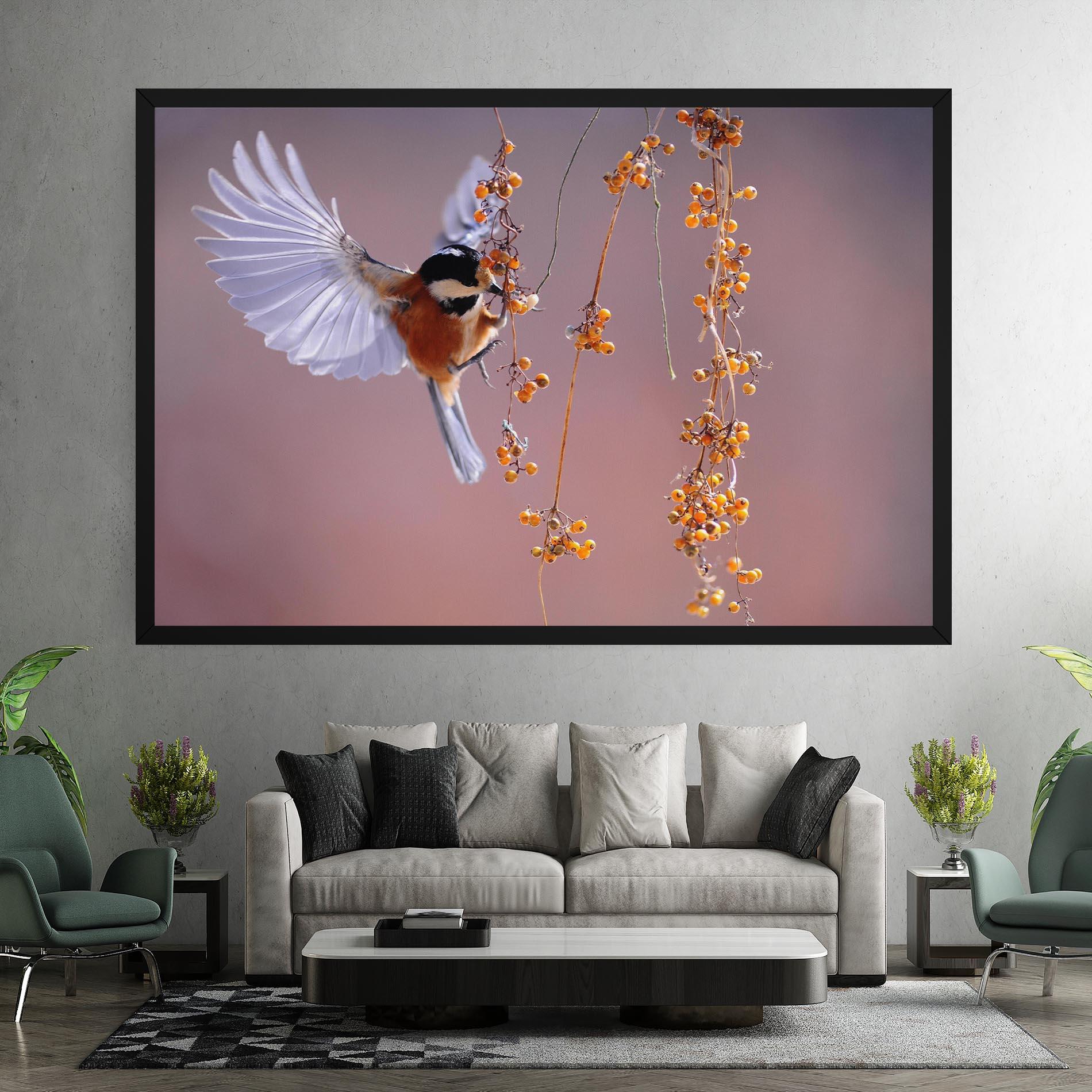 Obraz na Płótnie Woodpecker mockup 7