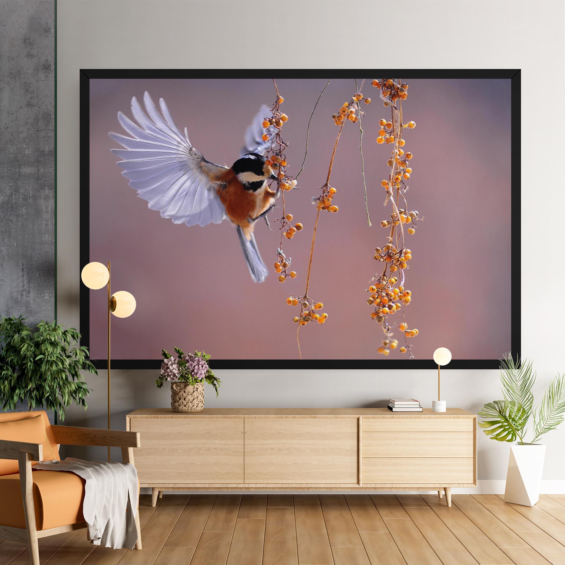 Obraz na Płótnie Woodpecker mockup 9