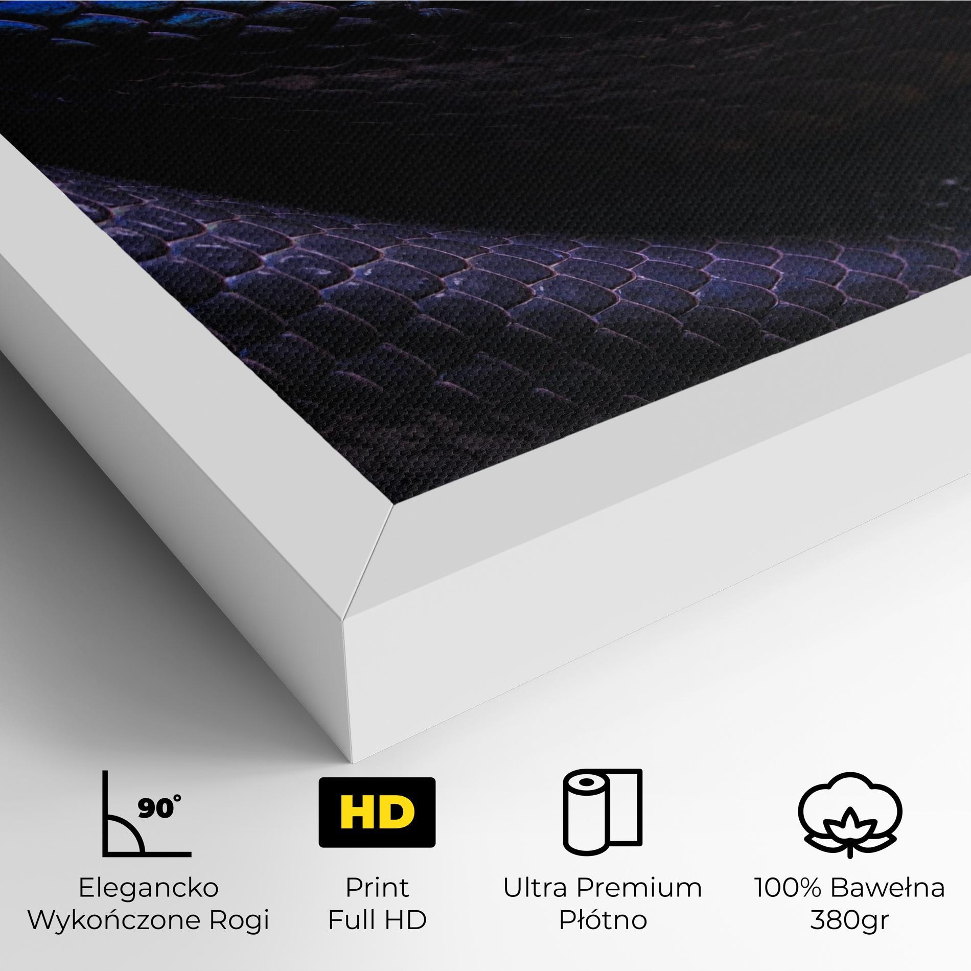 Obraz na Płótnie Snake Skin mockup 4