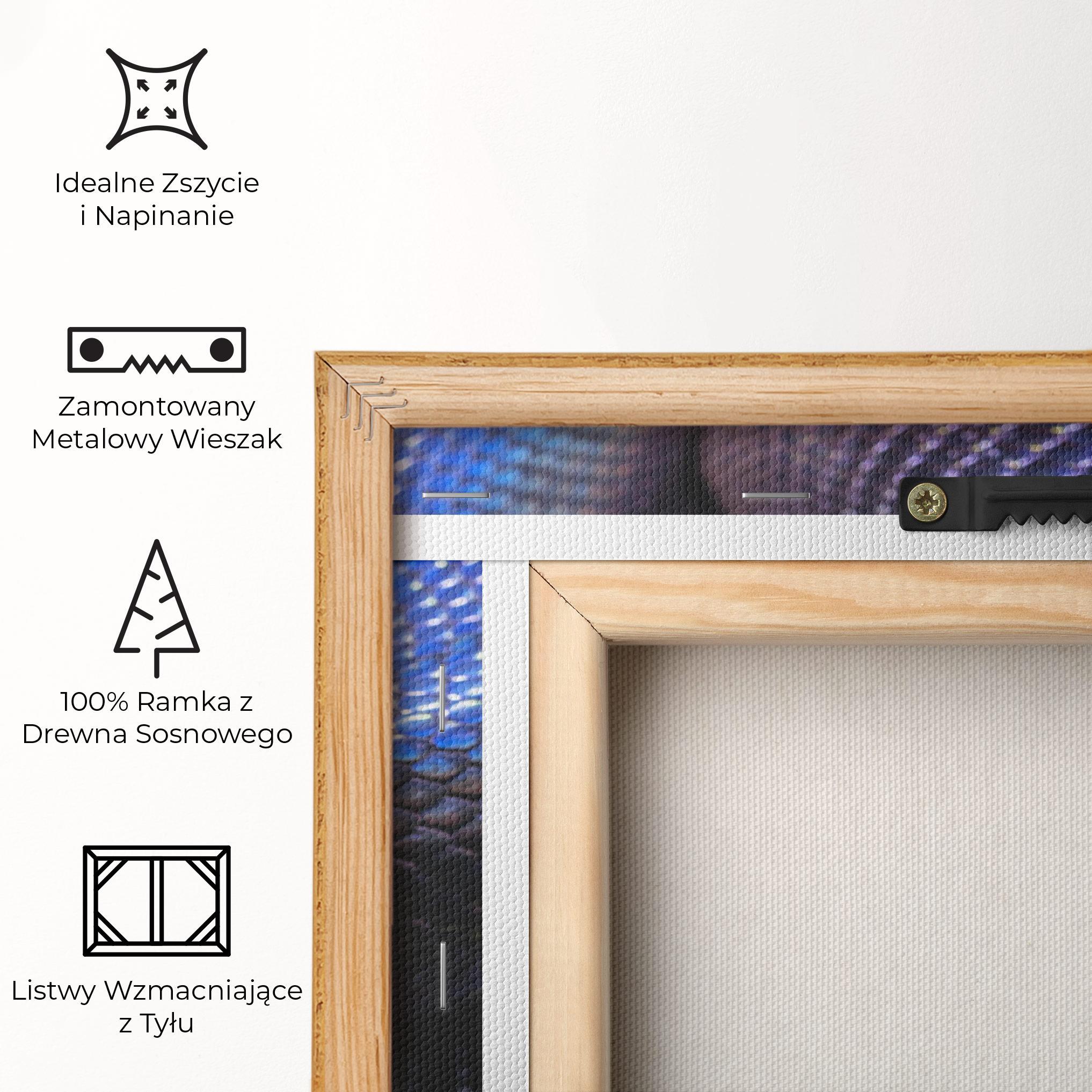 Obraz na Płótnie Snake Skin mockup 5